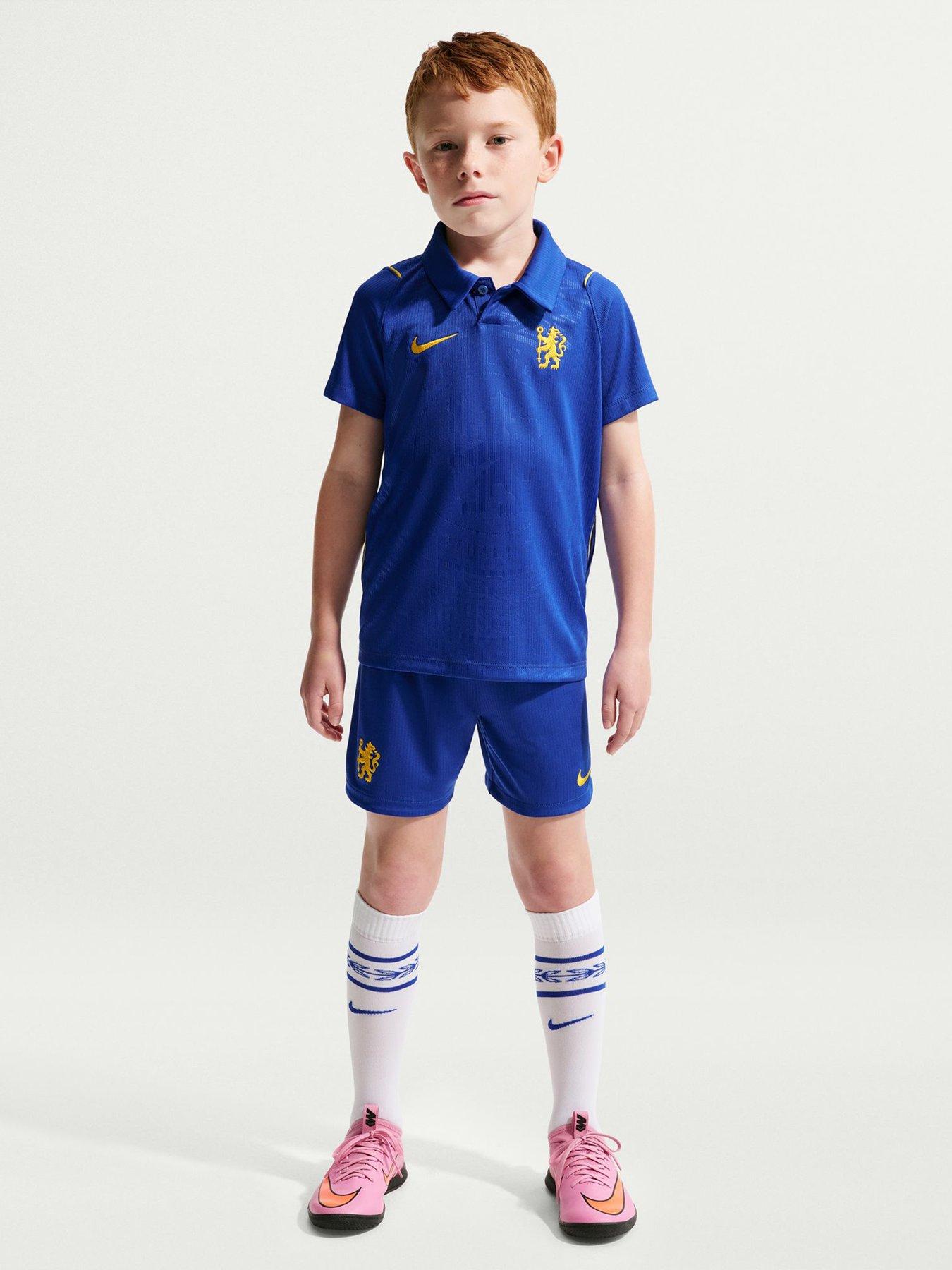 Nike Little Kids Chelsea 26/27 Home Stadium Kit - Blue