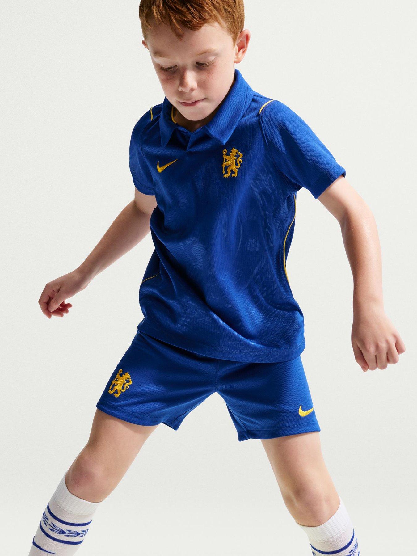 Nike Little Kids Chelsea 26/27 Home Stadium Kit - Blue | Very
