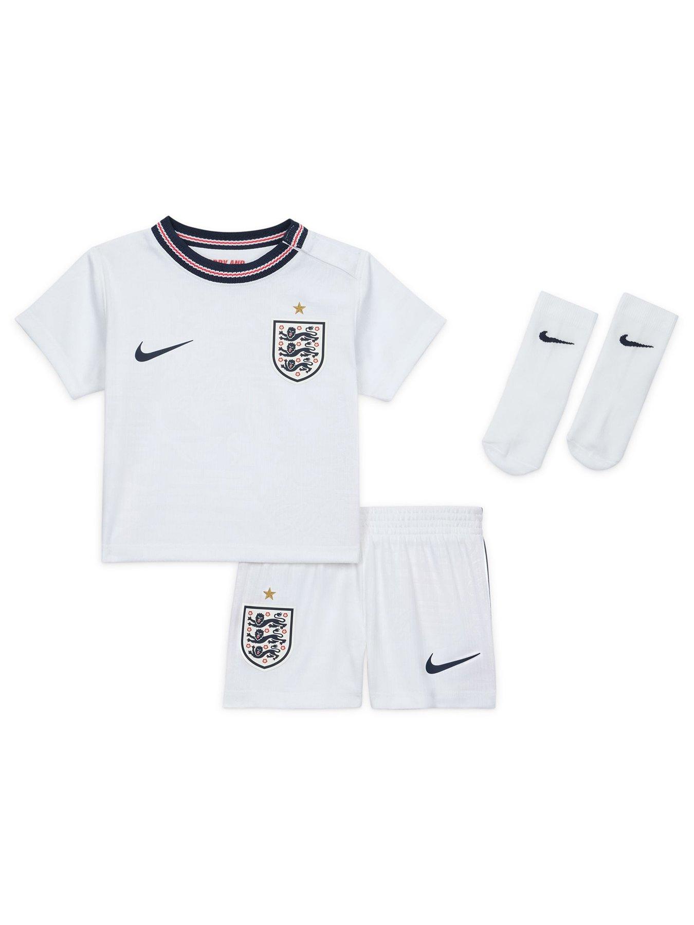 Image 1 of 3 of Nike Infants England 2026 Dri-FIT Stadium Home Kit &ndash; White