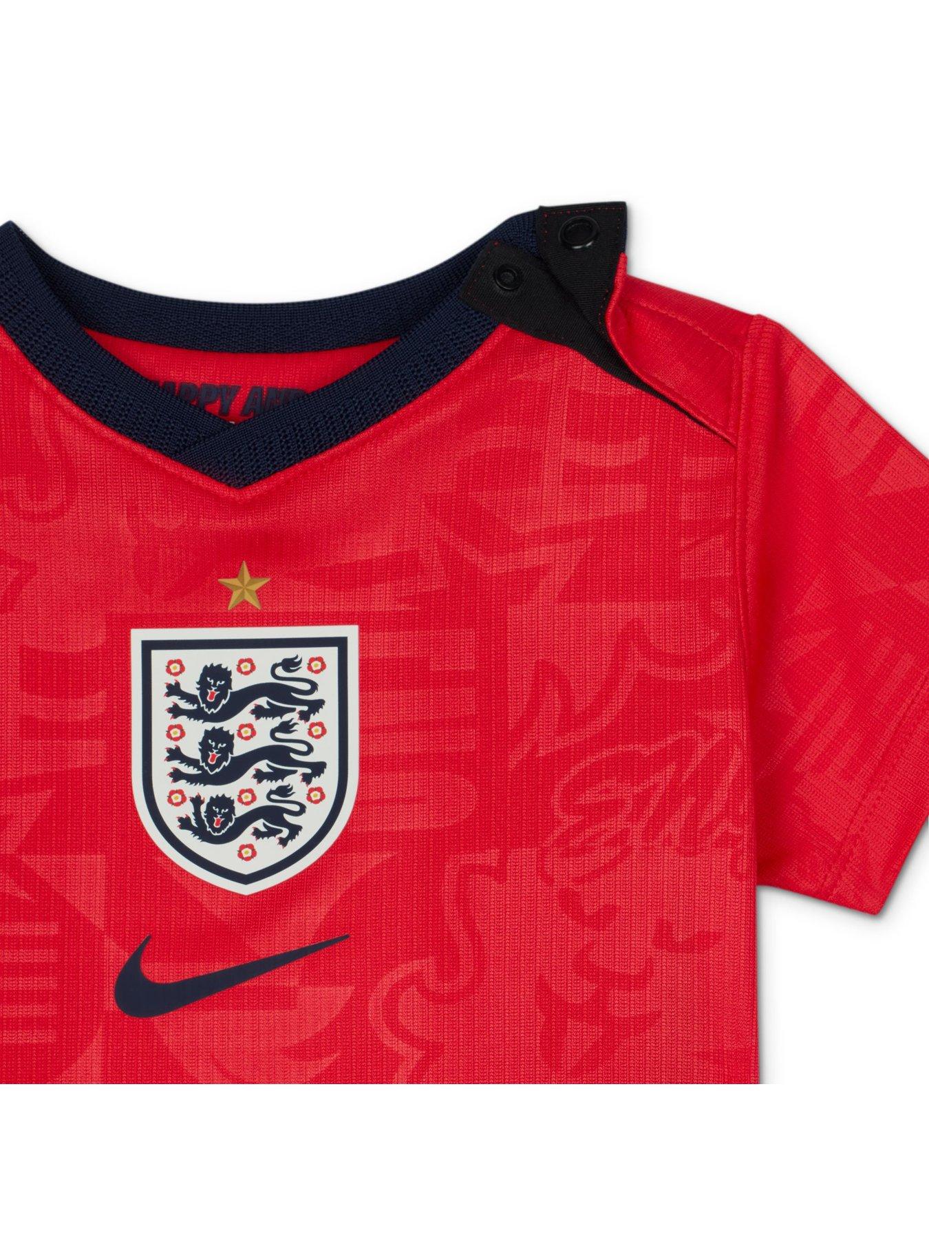 Image 3 of 3 of Nike Infants England 2026 Dri-FIT Stadium Away Kit &ndash; Red