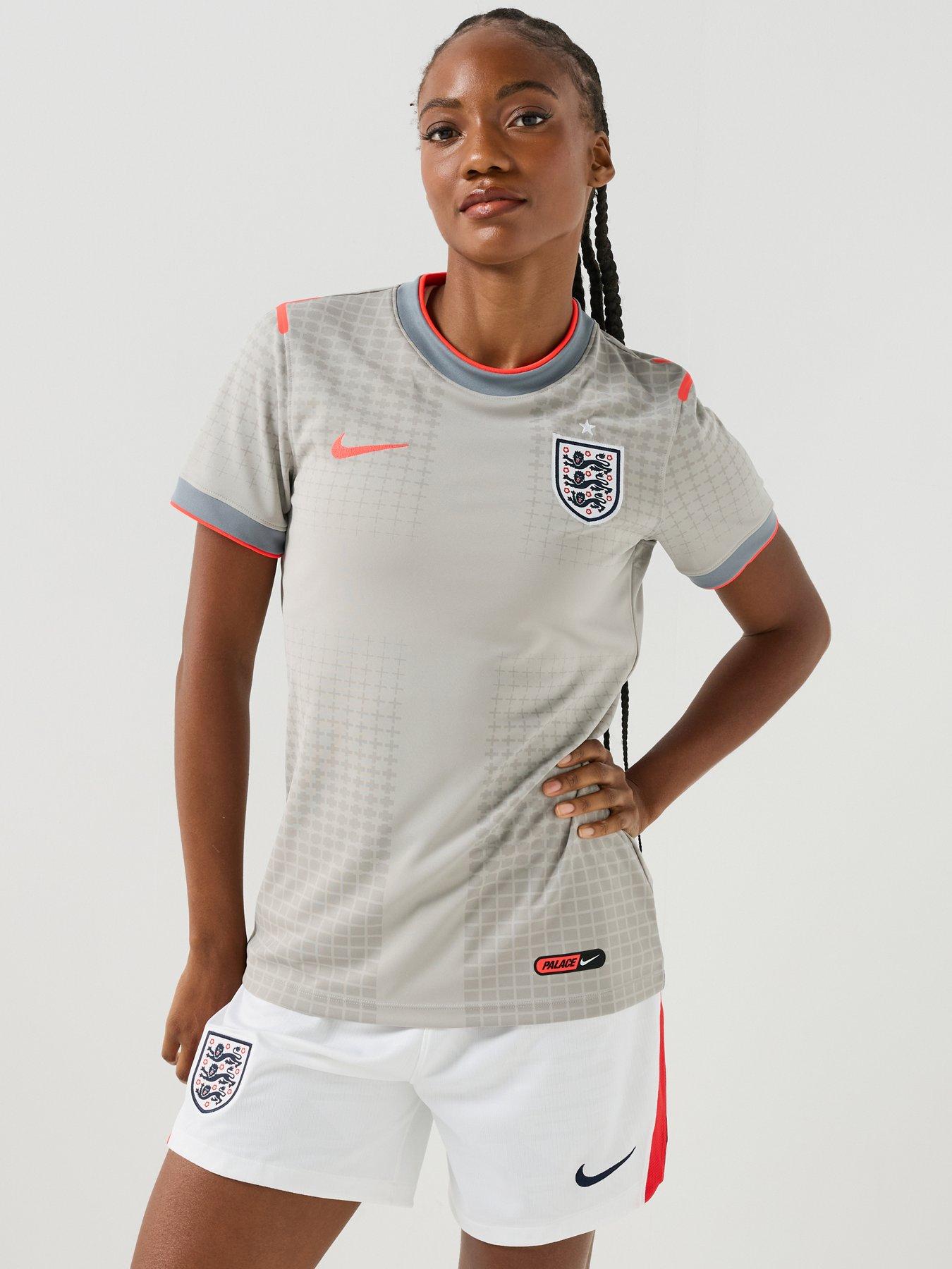 Nike Womens England X Palace Pre Match Top - Grey | Very