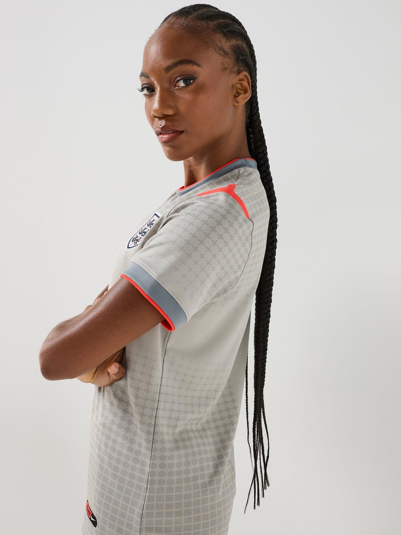 Nike Womens England X Palace Pre Match Top - Grey | Very