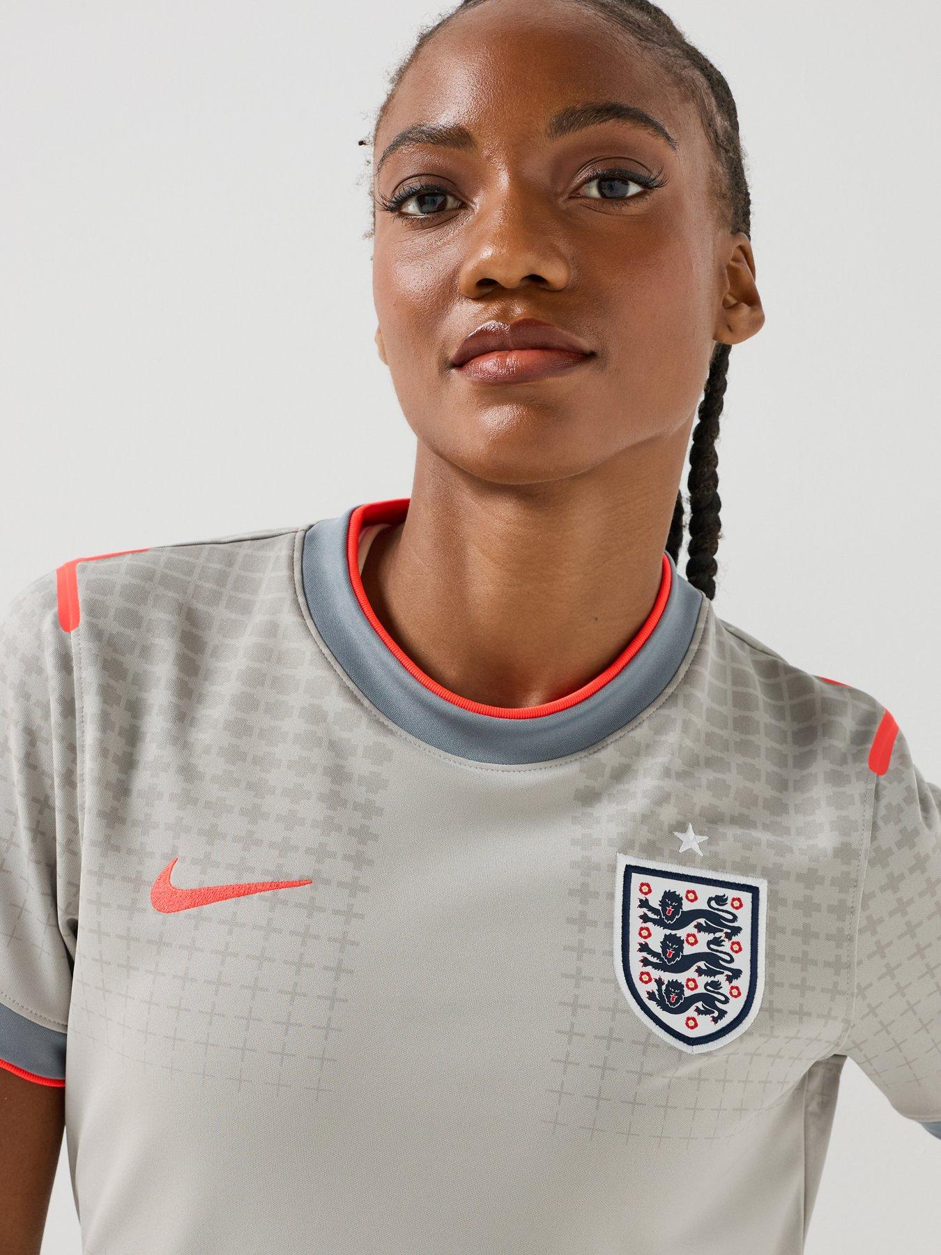 Nike Womens England X Palace Pre Match Top - Grey | Very