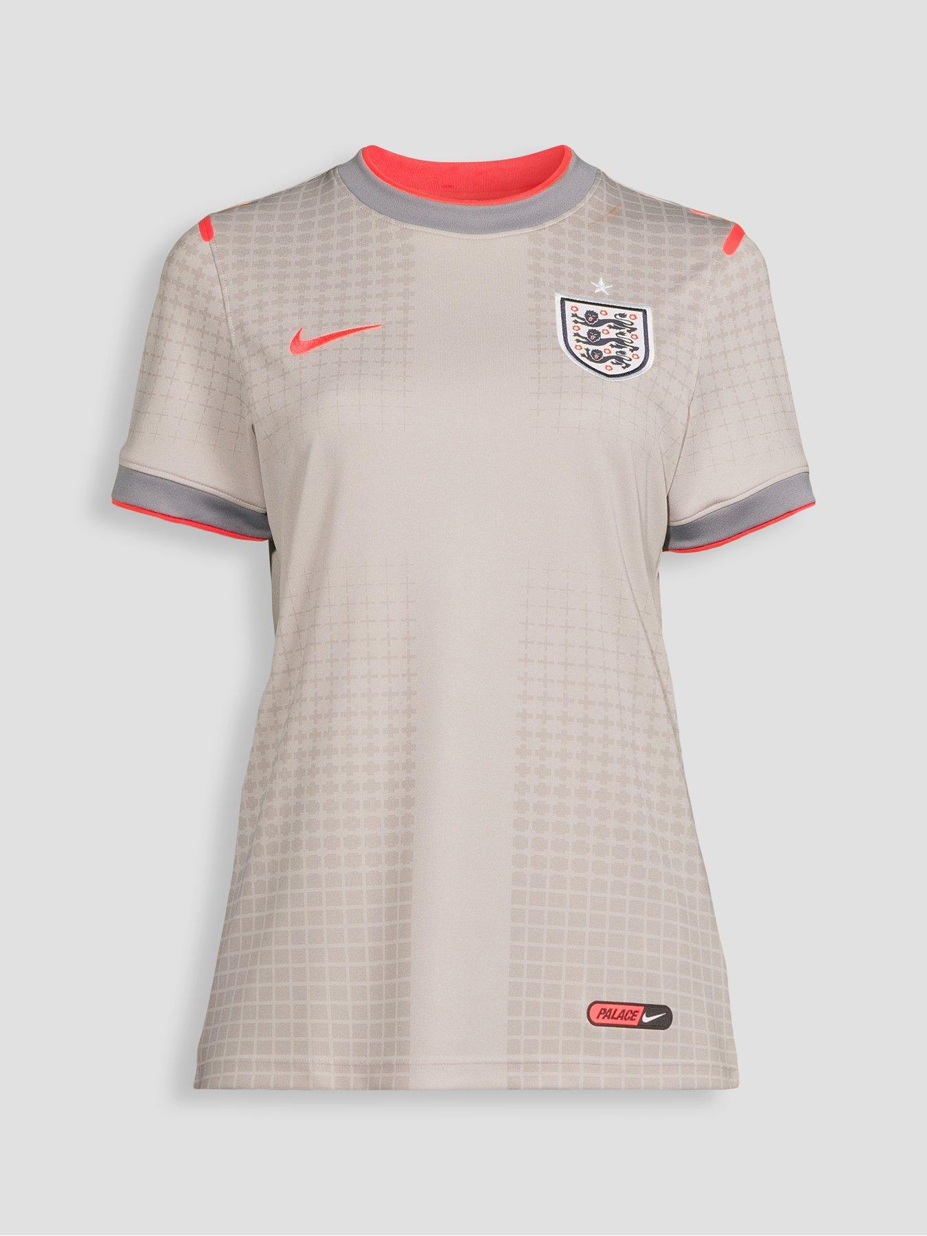 Nike Womens England X Palace Pre Match Top - Grey | Very