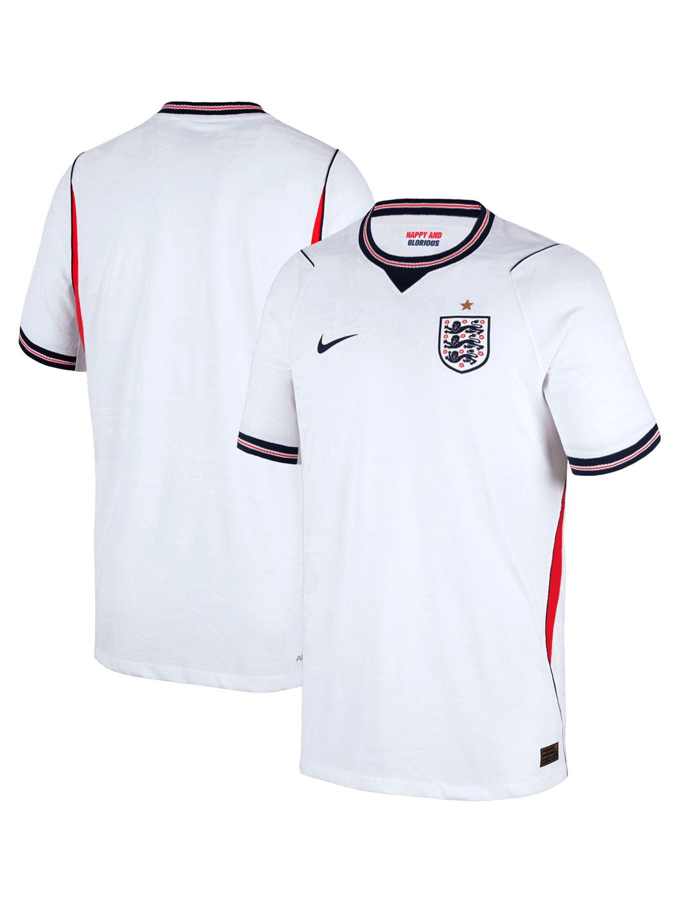 Image 2 of 4 of Nike Older Kids England 2026 Dri-FIT Match Home Shirt &ndash; White