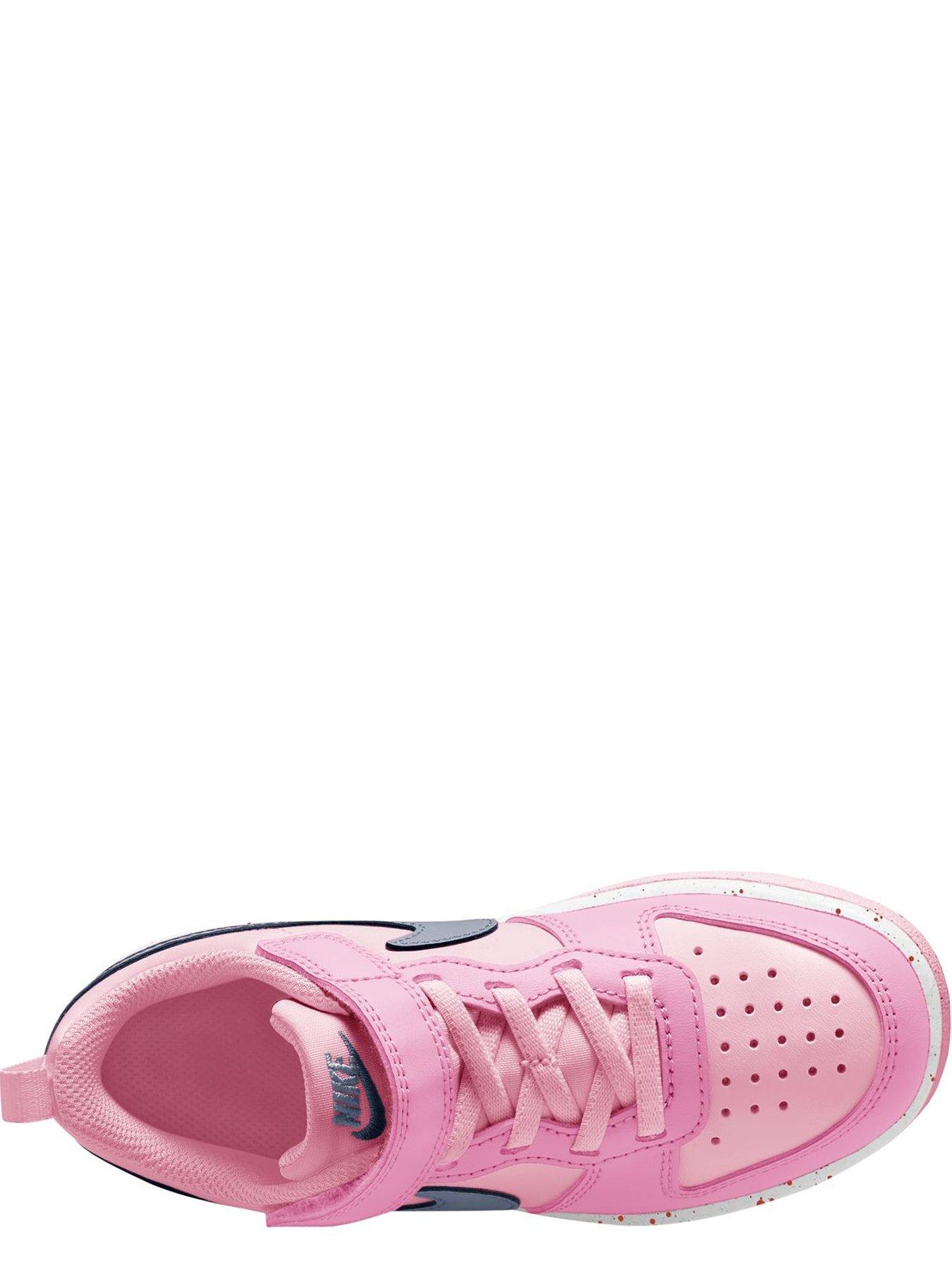 Image 2 of 5 of Nike Baby/Toddler Nike Court Borough Low Recraft Trainers - Pink