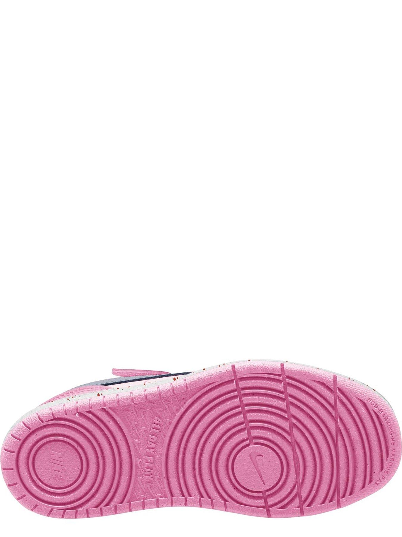 Image 3 of 5 of Nike Baby/Toddler Nike Court Borough Low Recraft Trainers - Pink