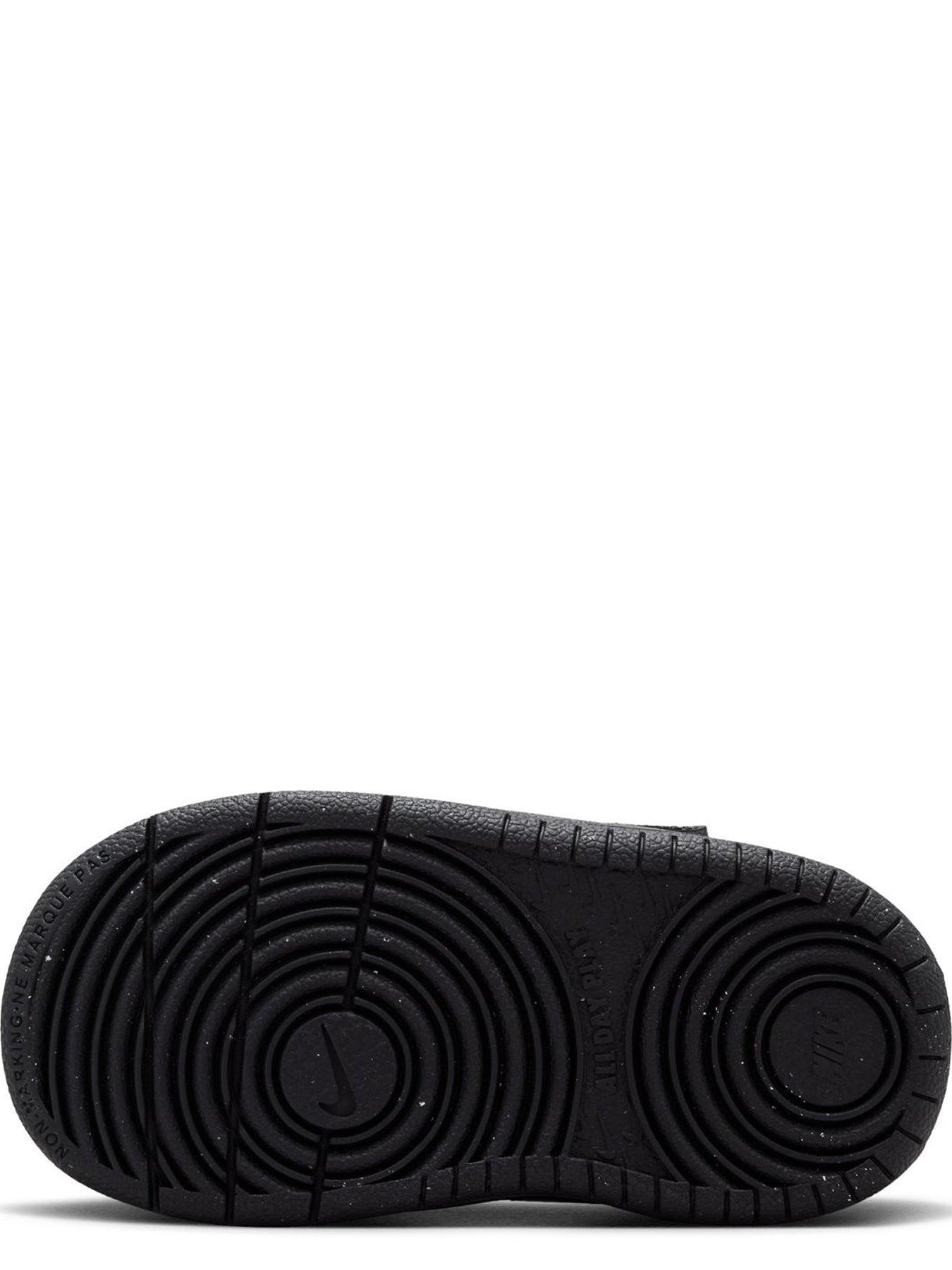 Image 5 of 7 of Nike Baby/Toddler Nike Court Borough Low Recraft Trainers - Black