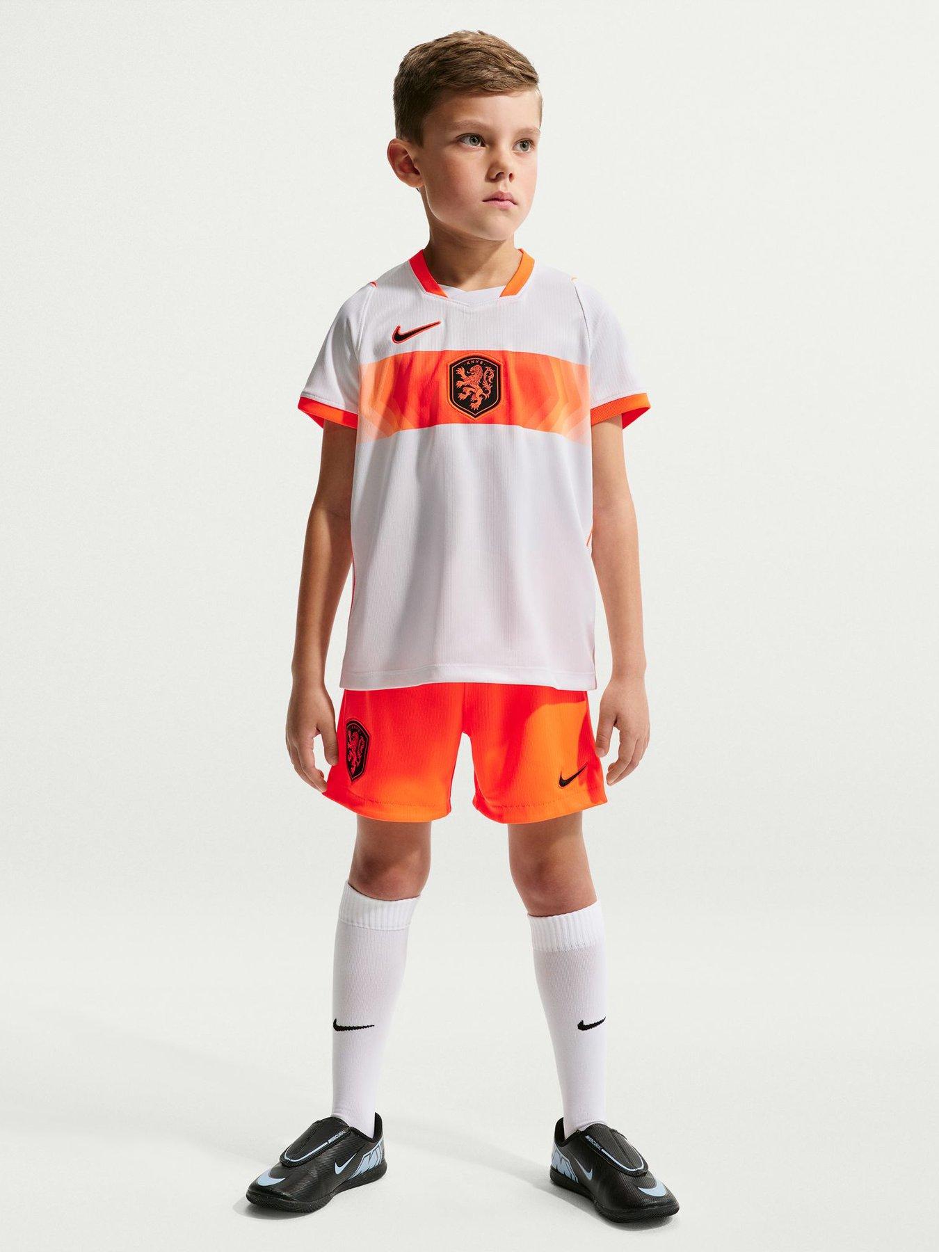 Nike Younger Kids Netherlands 2026 Dri-Fit Stadium Away Kit - White