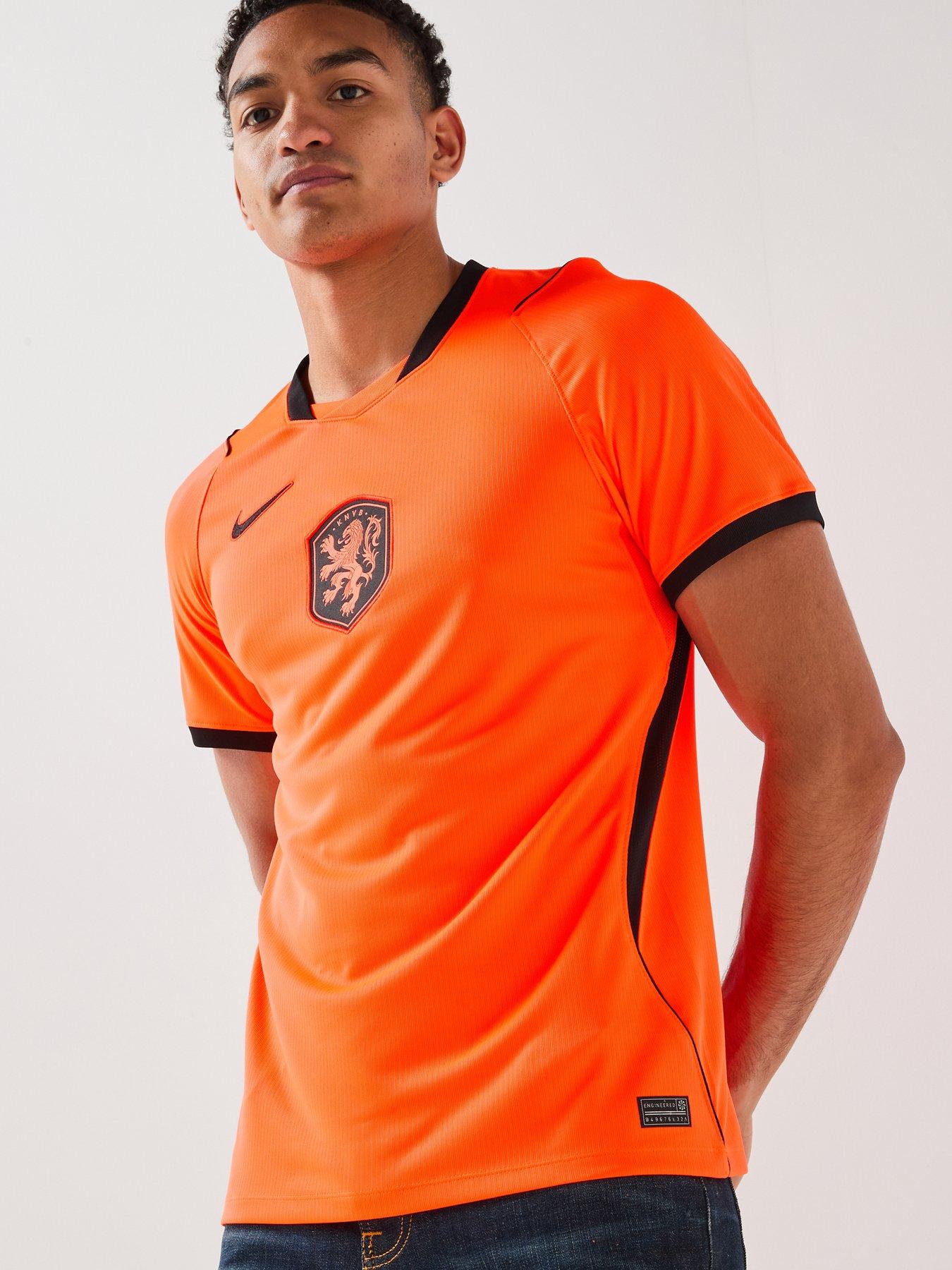 Nike Men's Netherlands 2026 Dri-FIT Stadium Home Shirt – Orange | Very