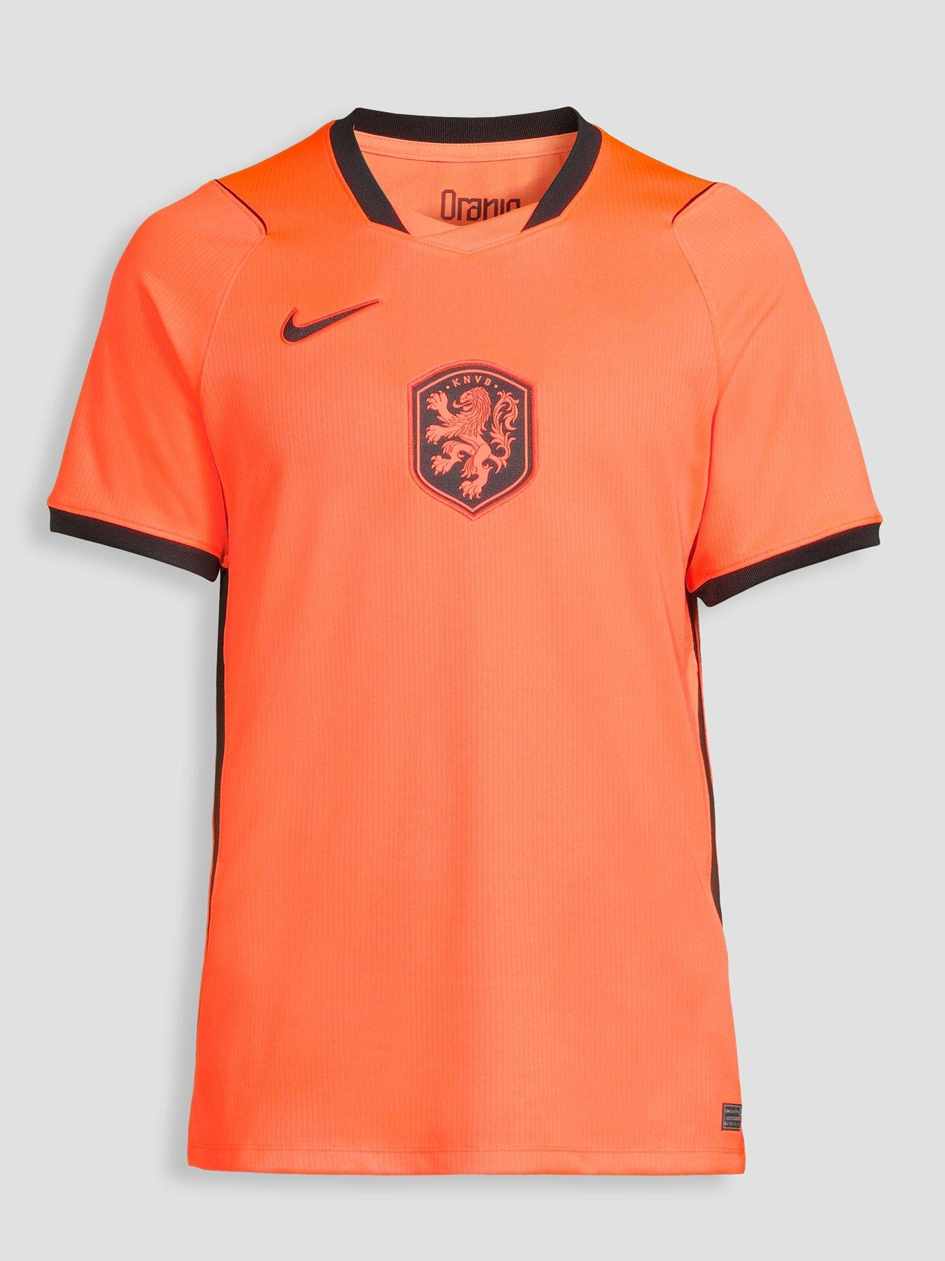 Nike Men's Netherlands 2026 Dri-FIT Stadium Home Shirt – Orange | Very