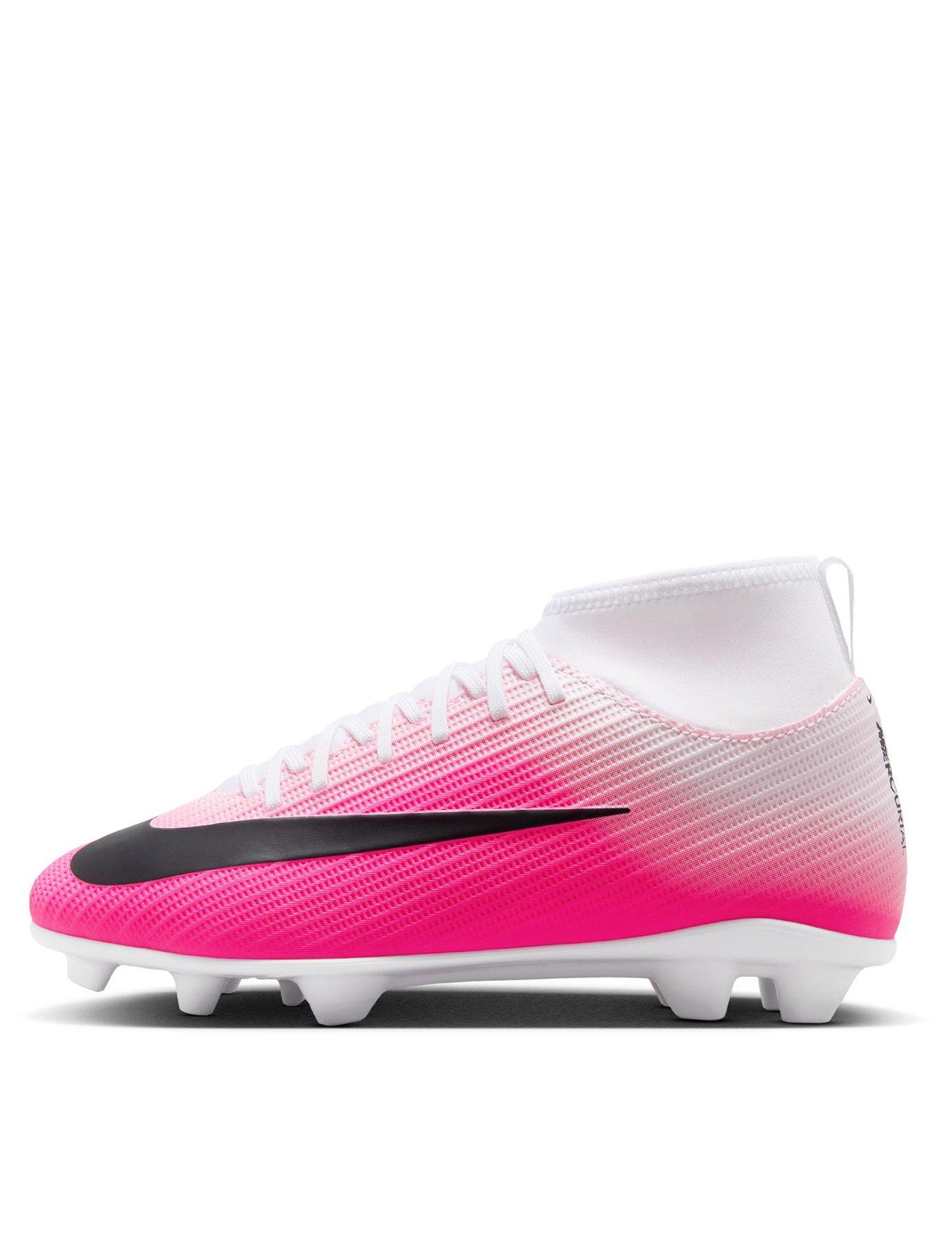 Nike Youth Mercurial Superfly Club Firm Ground Football Boots - Black