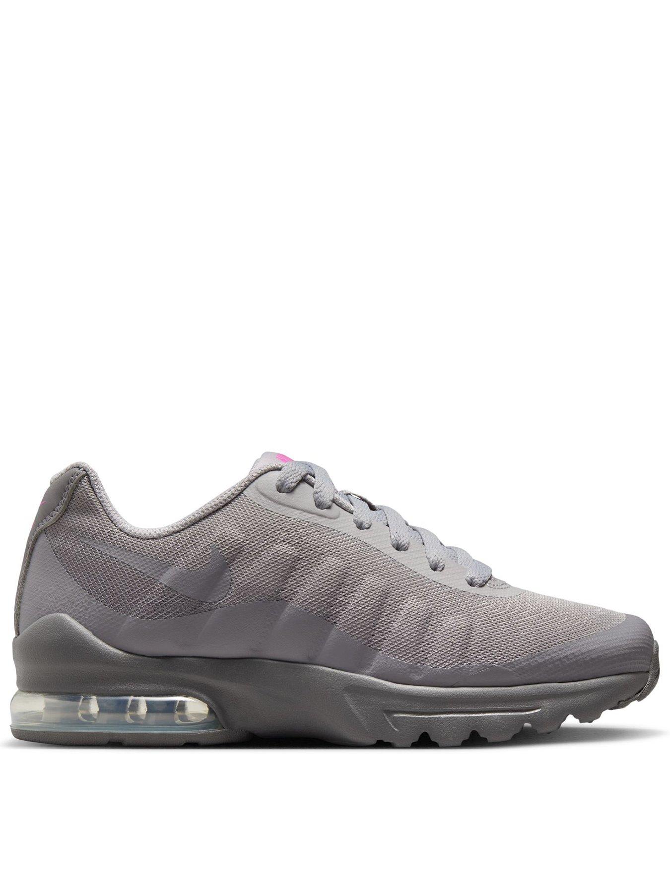 Nike Big Kids Nike Air Max Invigor Print Trainers - Grey