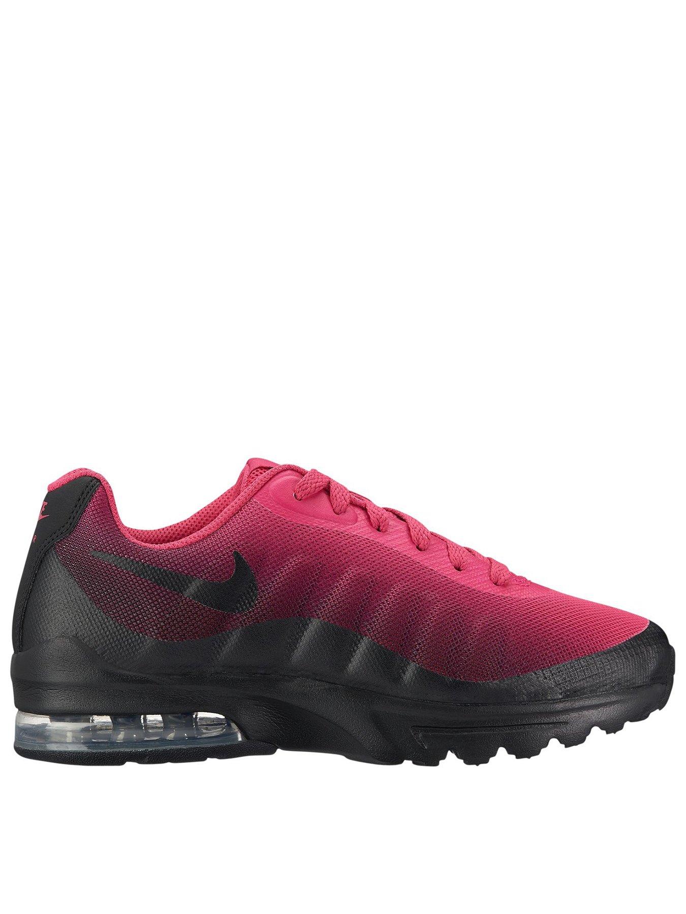 Nike Big Kids Air Max Invigor, Rush Pink/Black, Size 5.5 Older