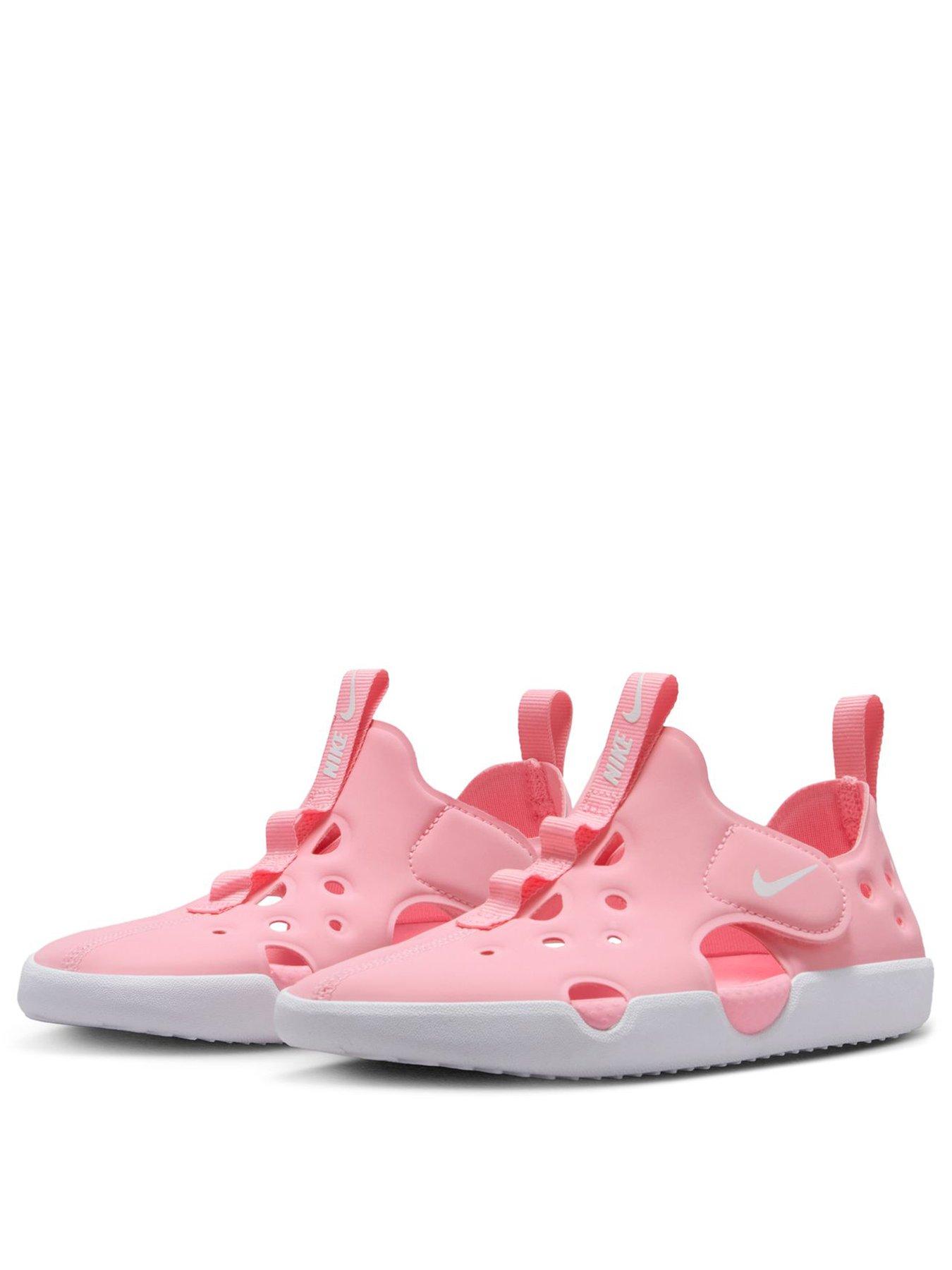 Image 2 of 7 of Nike Baby/Toddler Sunray Protect 4 Sandals - Pink