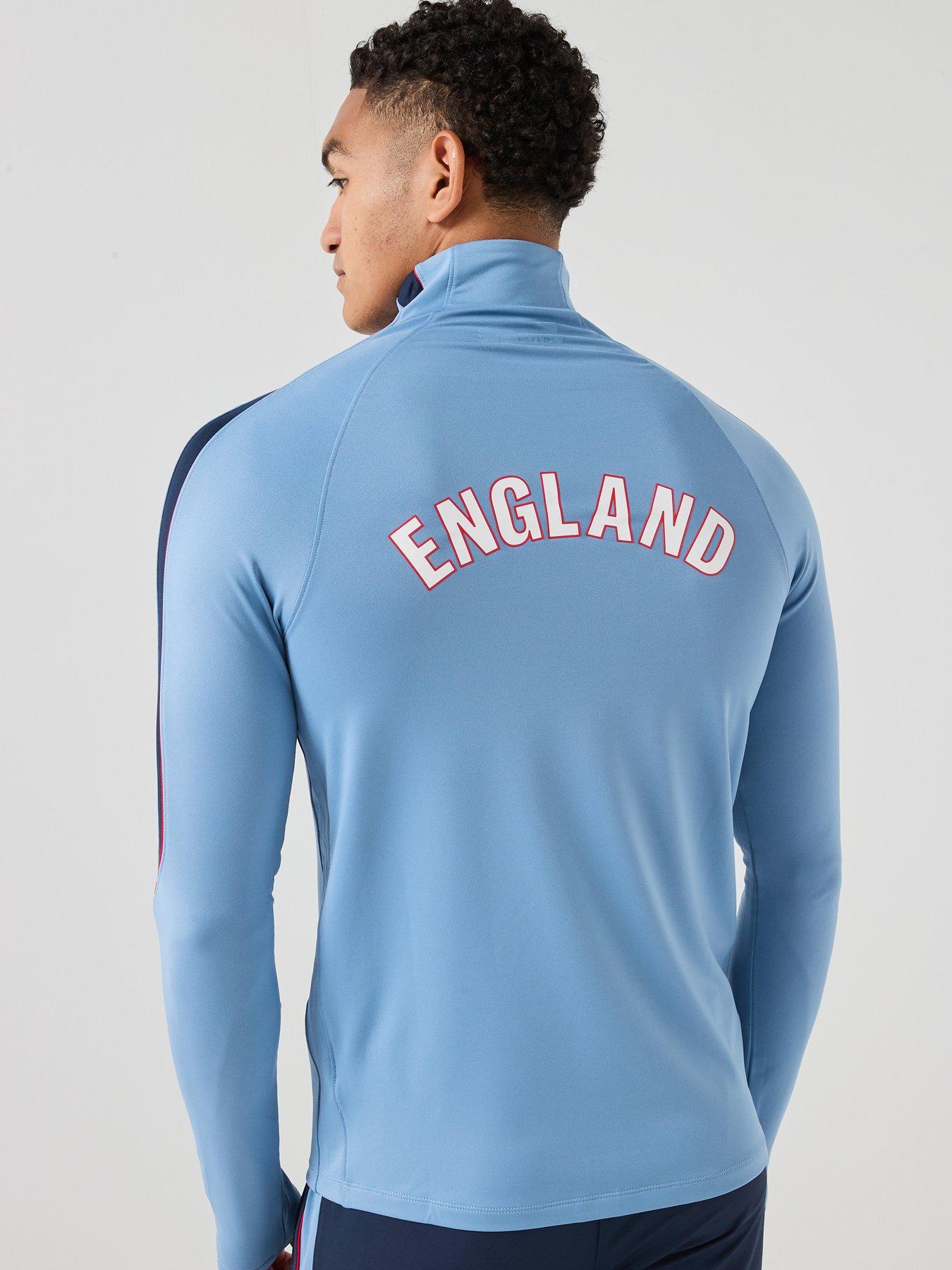 Nike Mens & England & Strike Drill Top, Work Blue/Obsidian/White, Size Xl, Men
