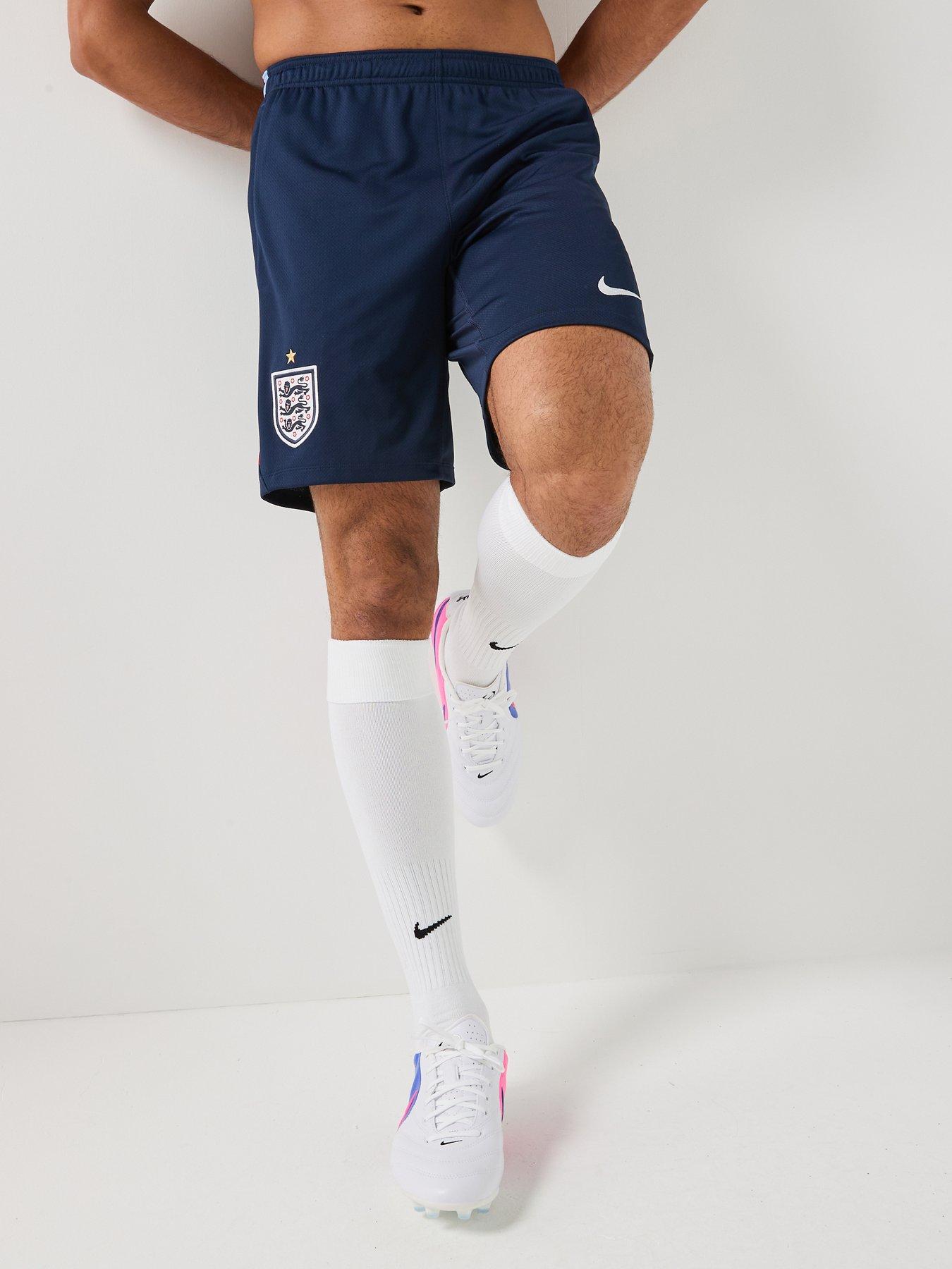 Nike Mens & England Strike Shorts, Obsidian/Work Blue/White, Size M, Men