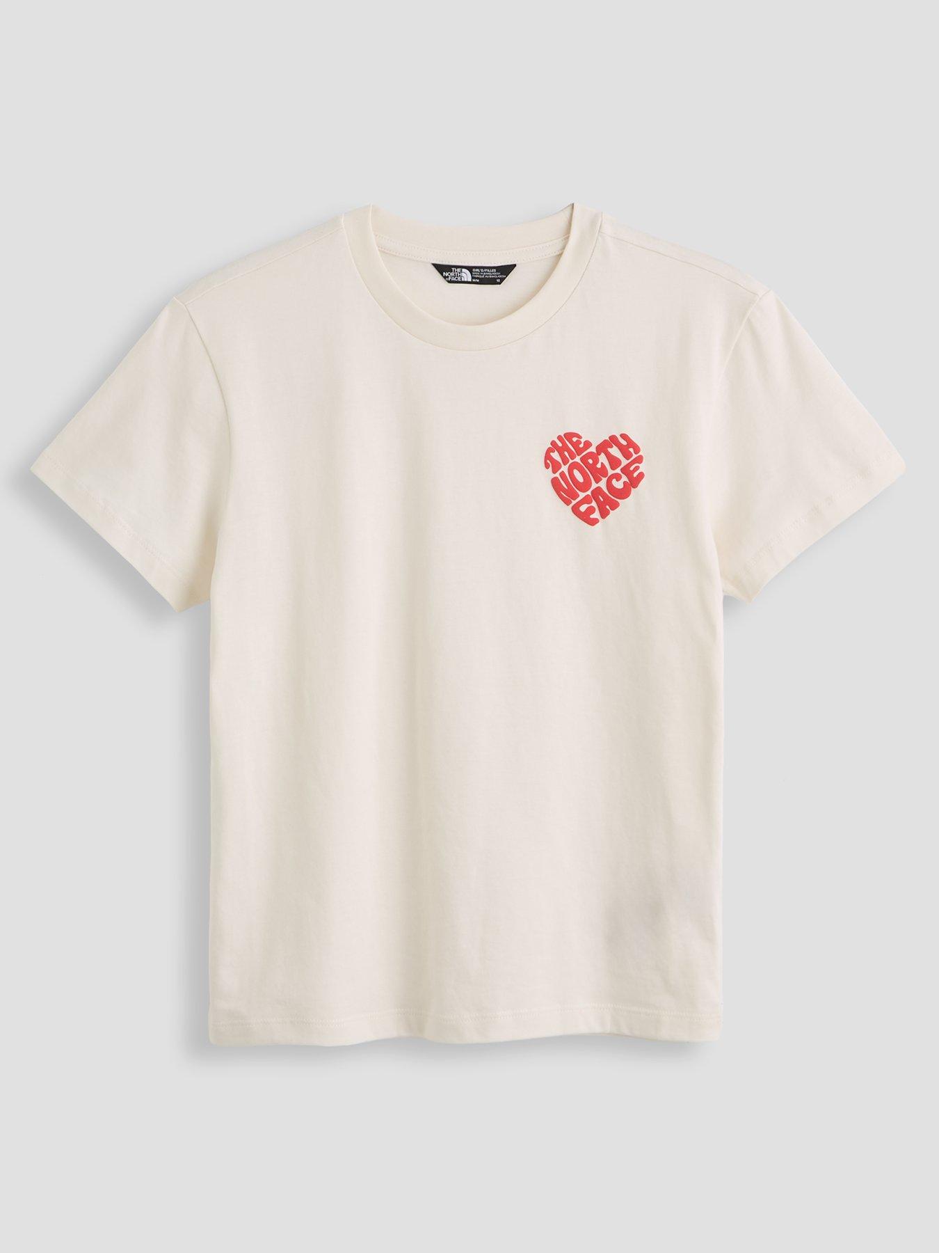 The North Face Junior Girls Brand Proud Relaxed T-Shirt - White