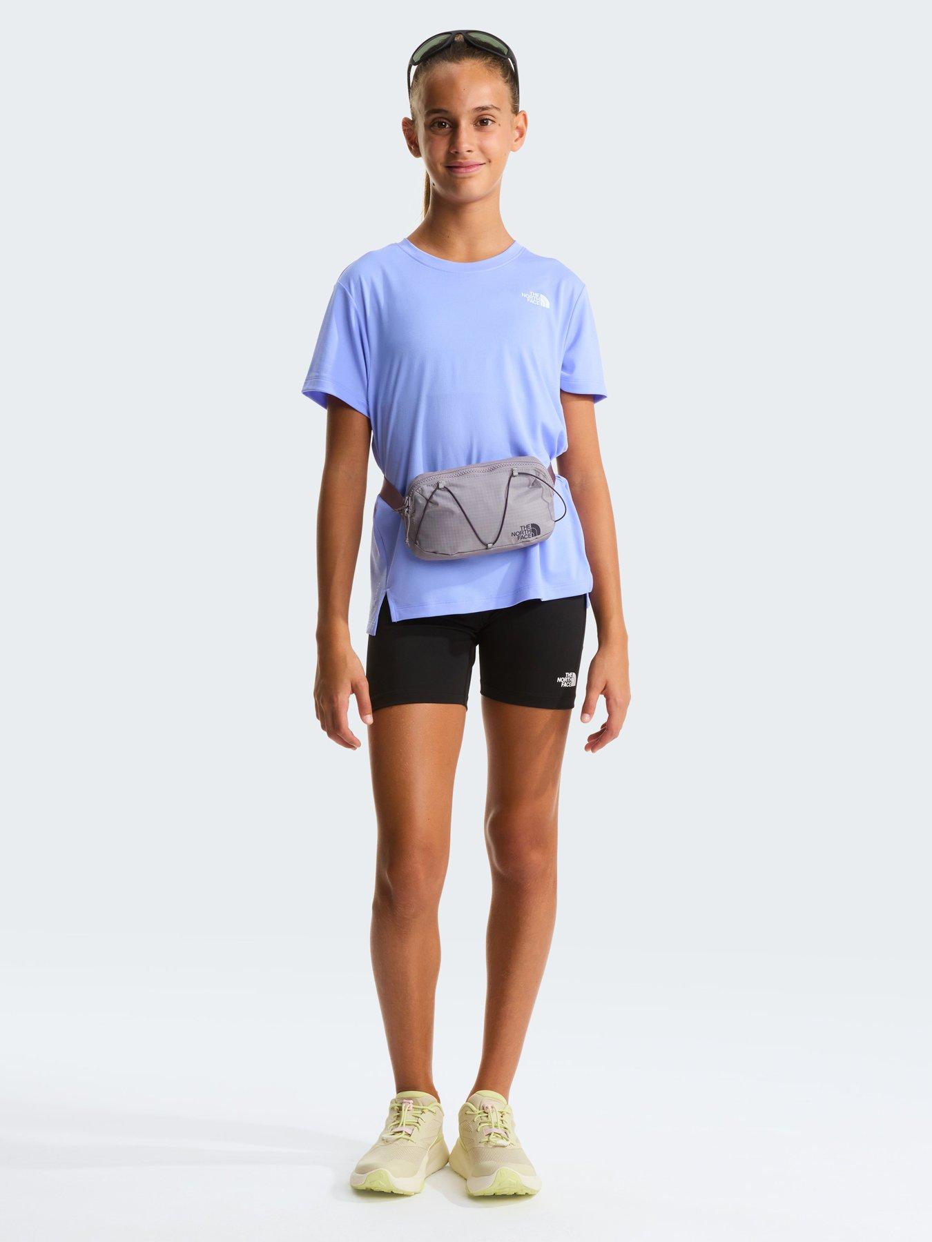 Image 4 of 4 of The North Face Junior Girls Flex 5-Inch Bike Shorts - Black