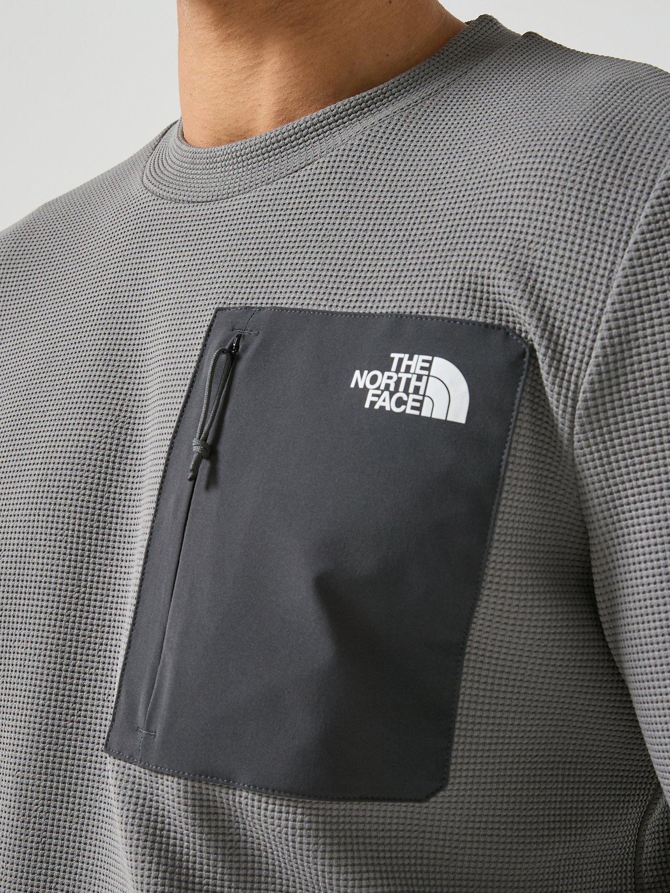 Image 4 of 6 of The North Face Mens Kecha Crew - Grey