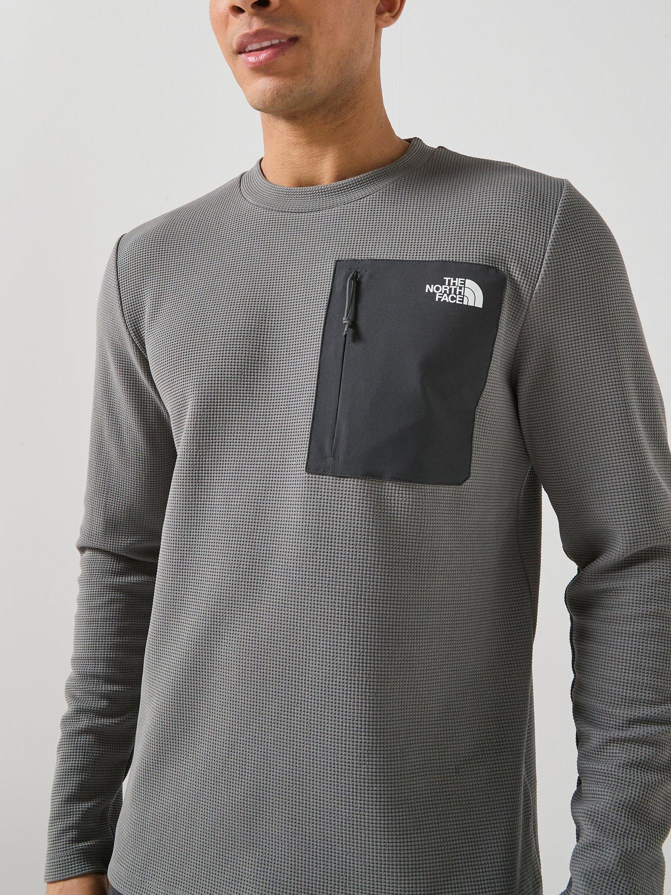 Image 6 of 6 of The North Face Mens Kecha Crew - Grey