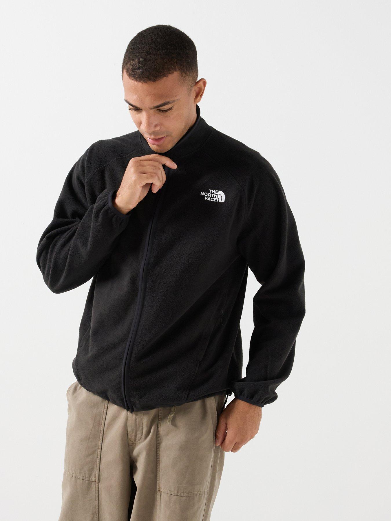 The North Face Mens Oxara Full Zip Fleece Jacket - Black