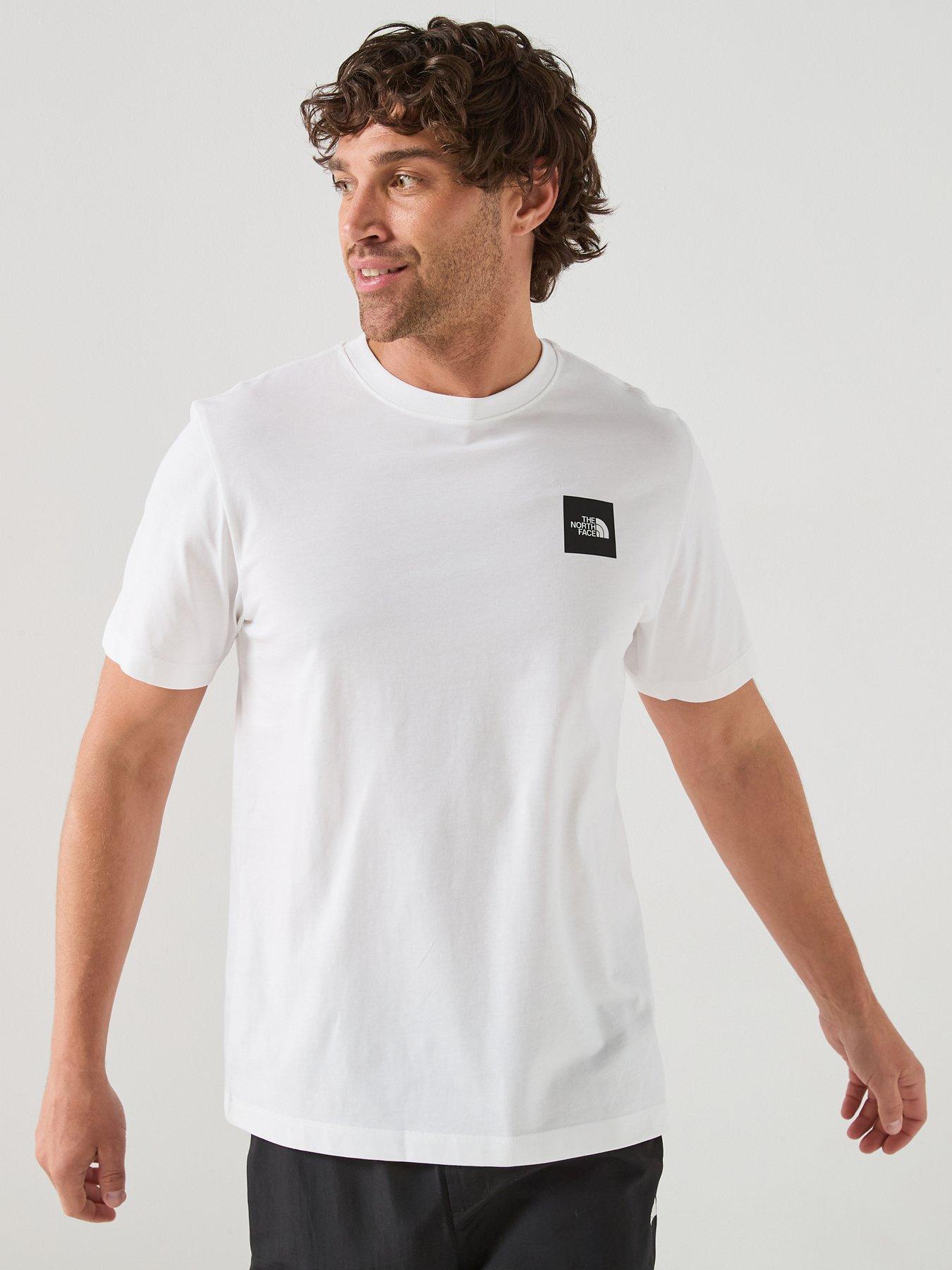 Image 1 of 6 of The North Face Mens Evolution Box Half Dome T-Shirt - White