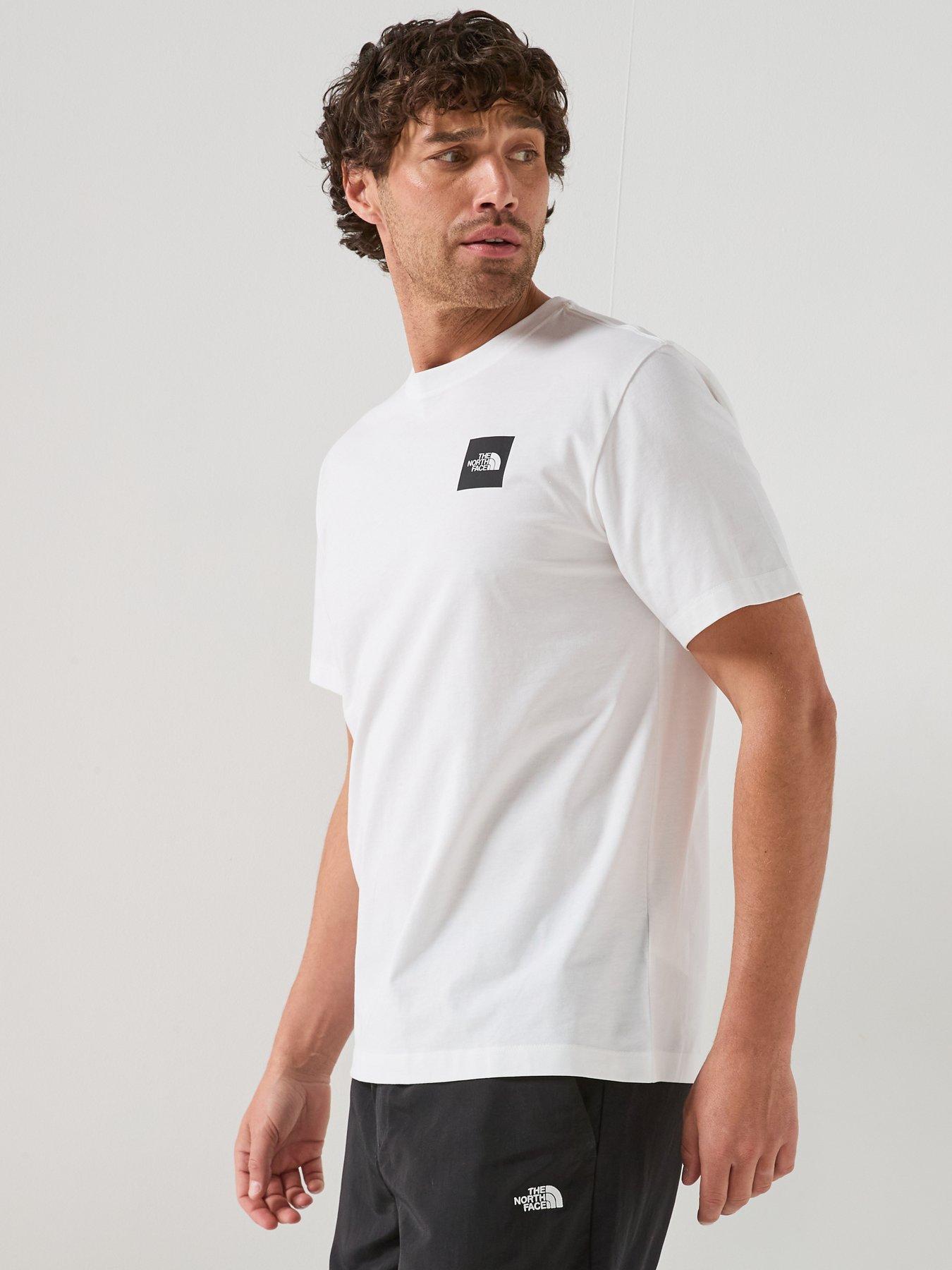 Image 6 of 6 of The North Face Mens Evolution Box Half Dome T-Shirt - White