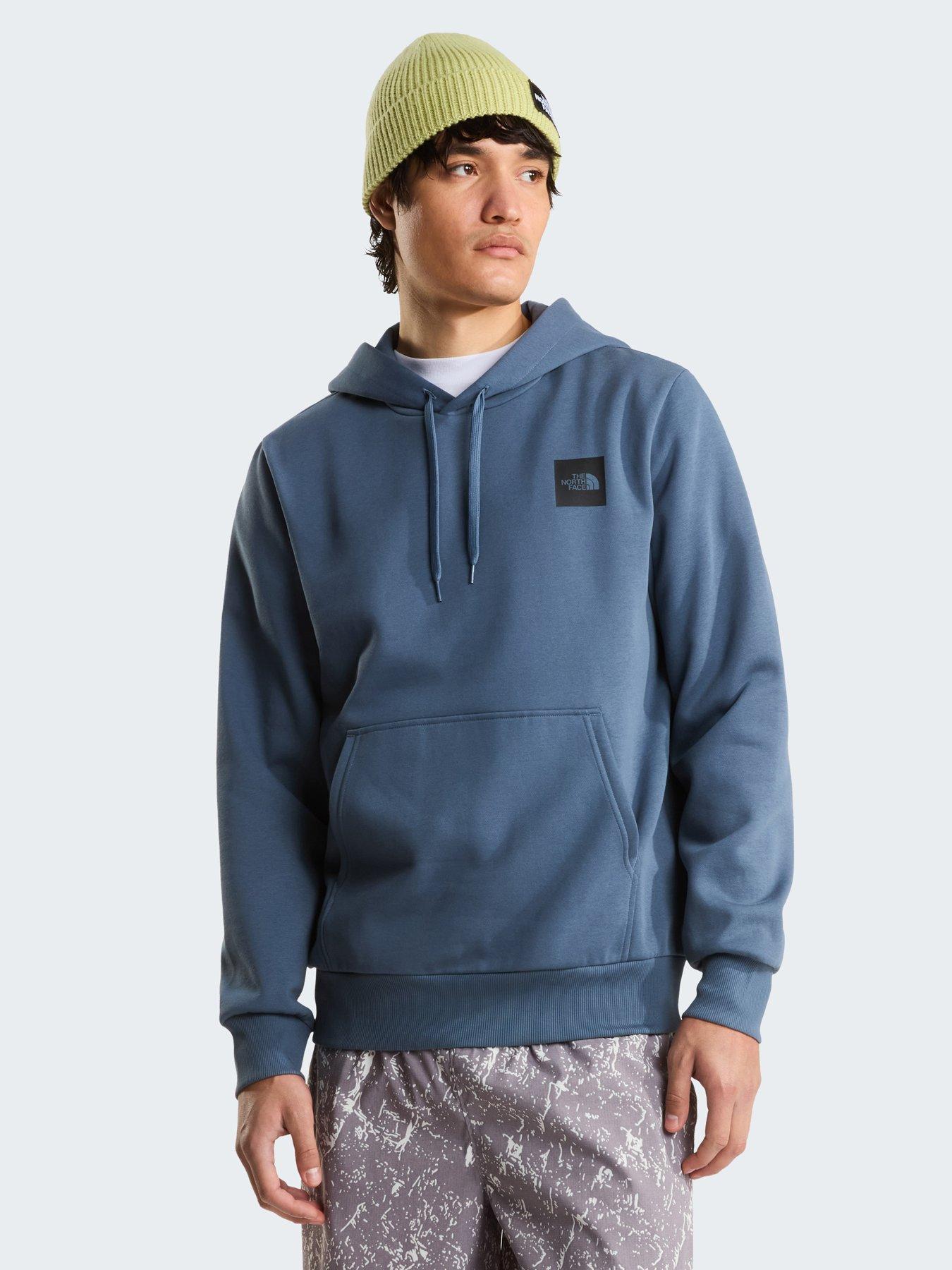 The North Face Mens Evolution Box Half Dome Hoodie - Blue