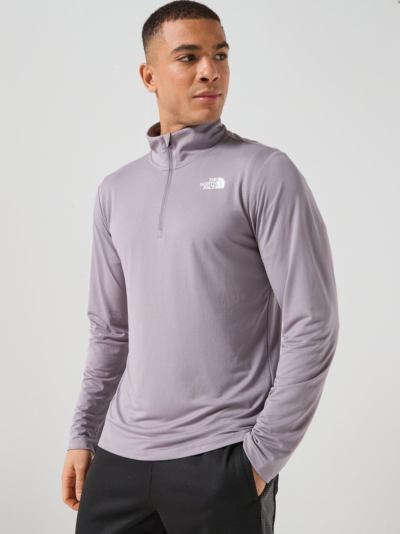 the-north-face-mens-247-14-zip-top-grey