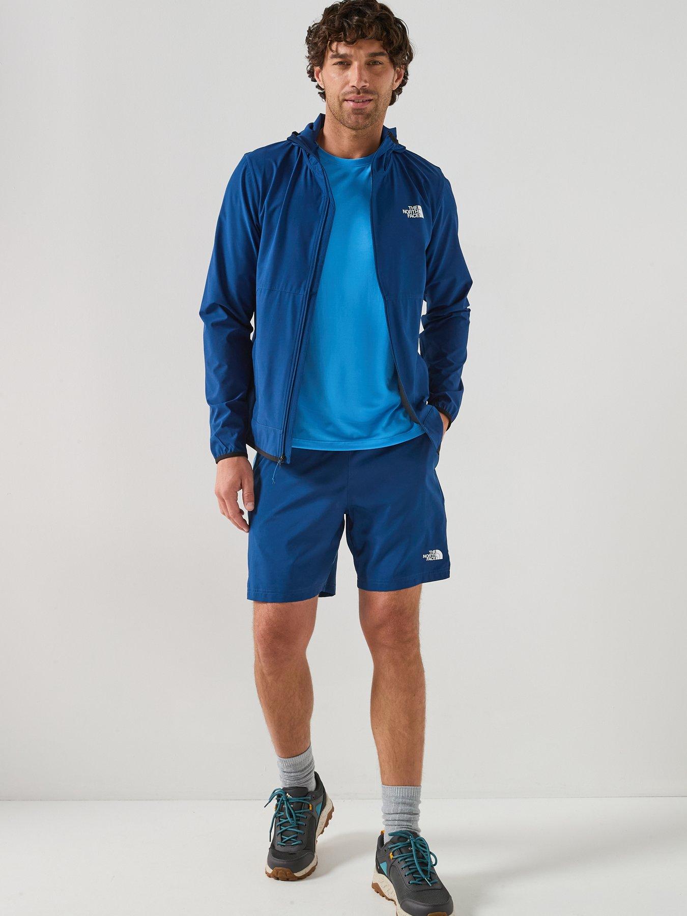 Image 3 of 6 of The North Face Mens 24/7 Colourblock Shorts - Blue