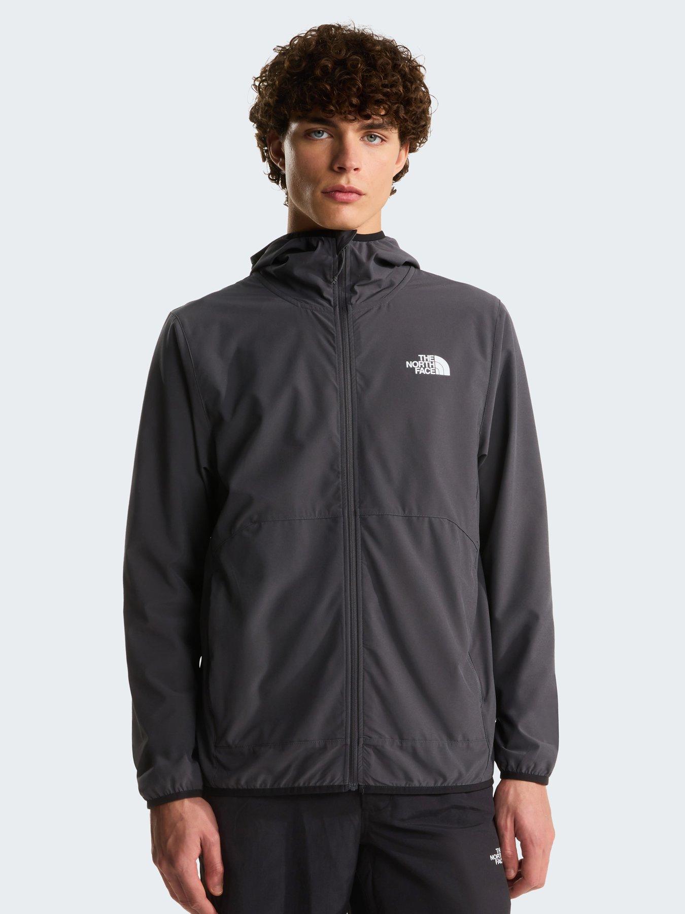 The North Face Mens 24/7 Woven Full Zip Hooded Jacket - Grey