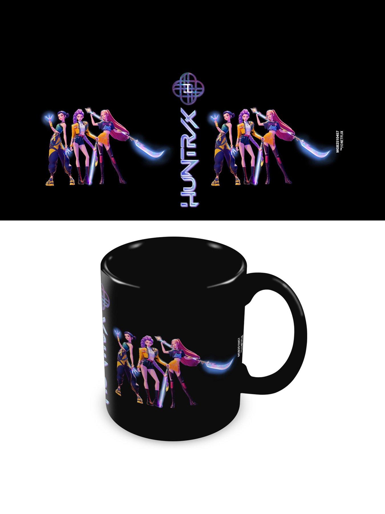 Image 1 of 4 of K- Pop Demon Hunters K-pop Demon Hunters (huntrix) Black Pod Mug