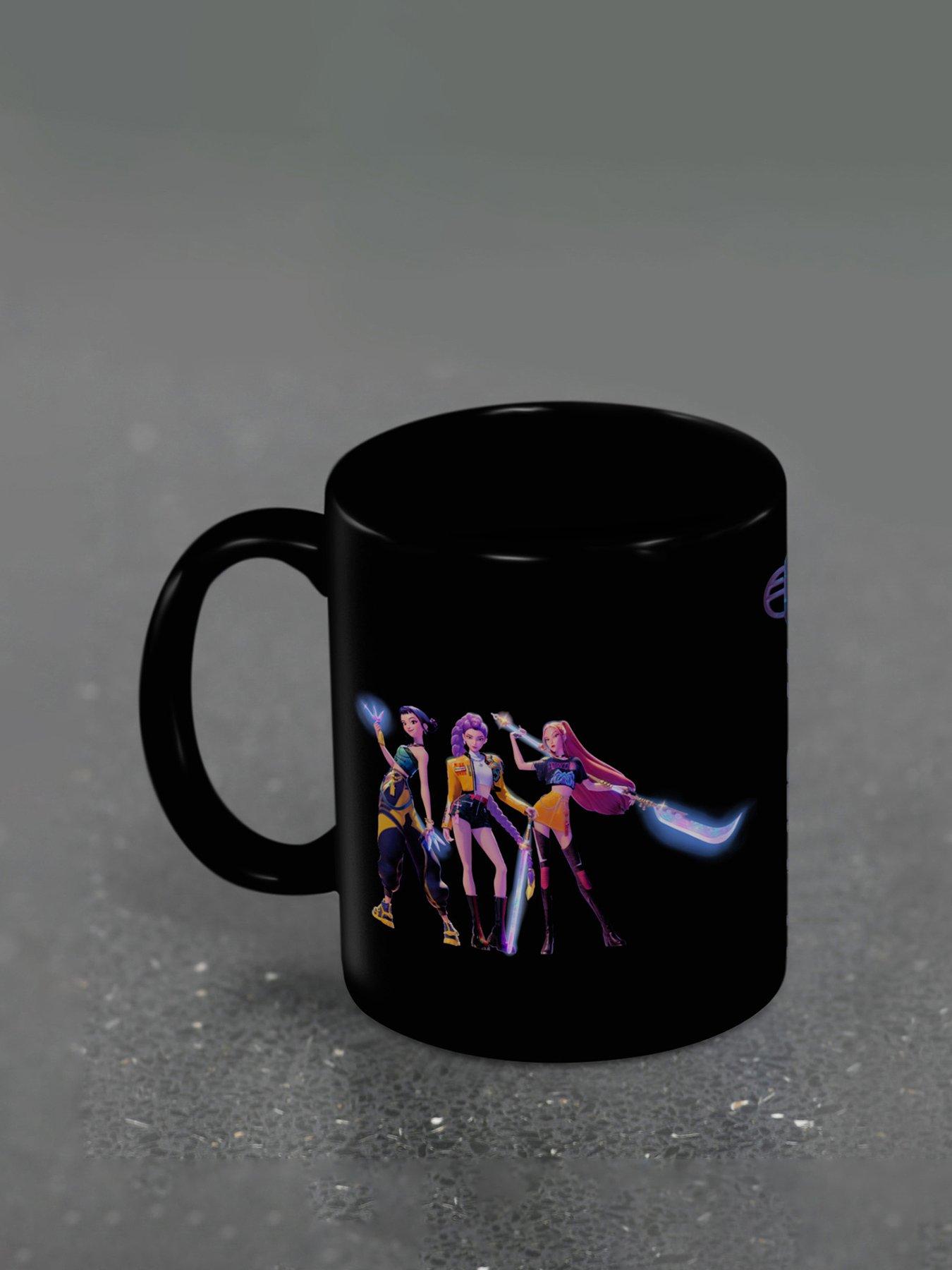 Image 2 of 4 of K- Pop Demon Hunters K-pop Demon Hunters (huntrix) Black Pod Mug
