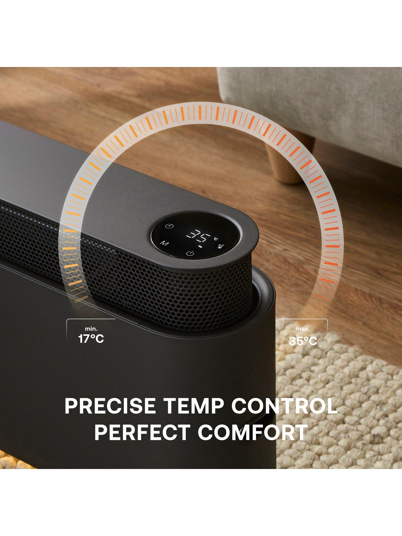 Image 4 of 8 of Dimplex DXBC22 ThermaIQ Smart WiFi Baseboard Convector Heater - Black