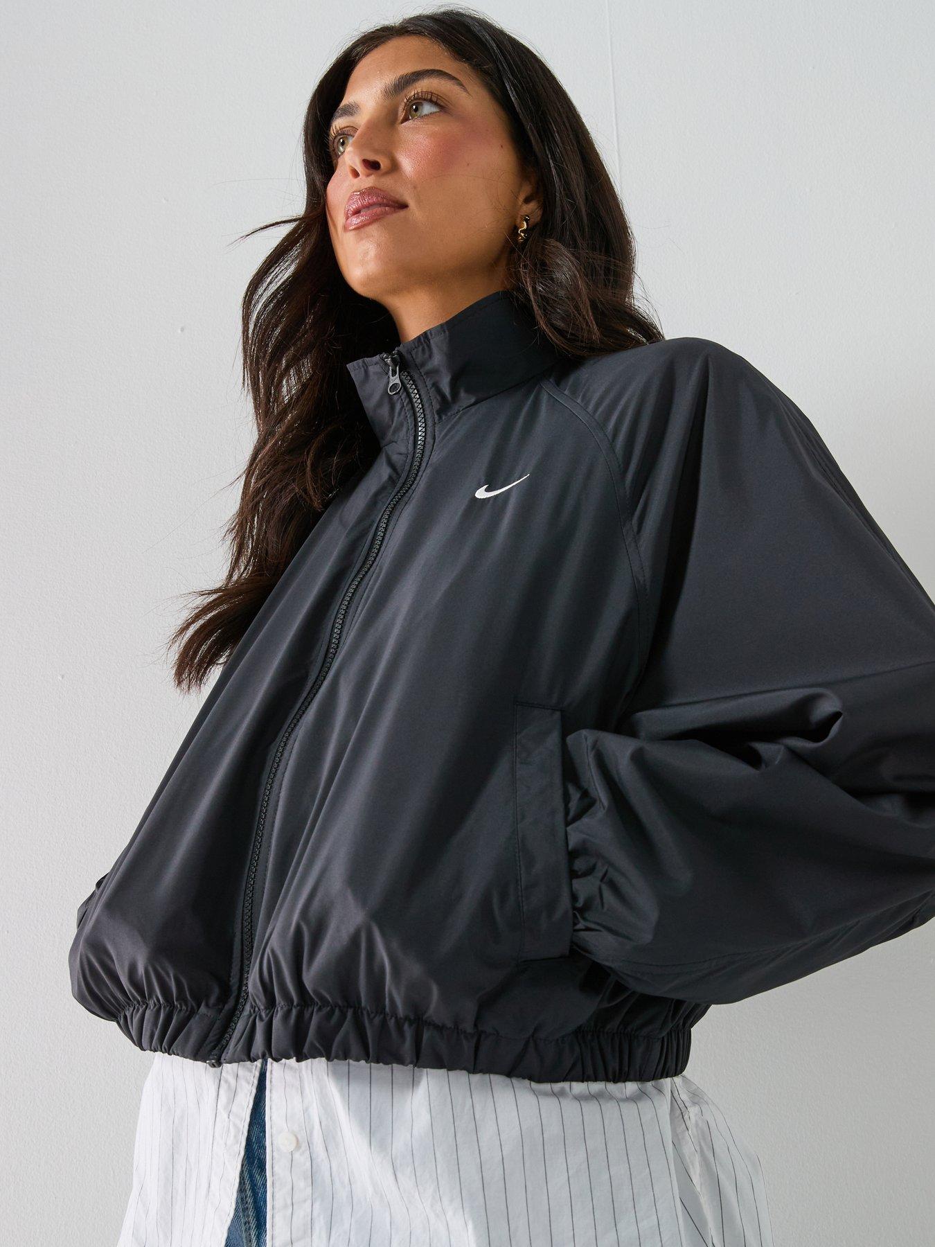 Nike Womens Sportswear Classic UV Track Jacket - Black | Very