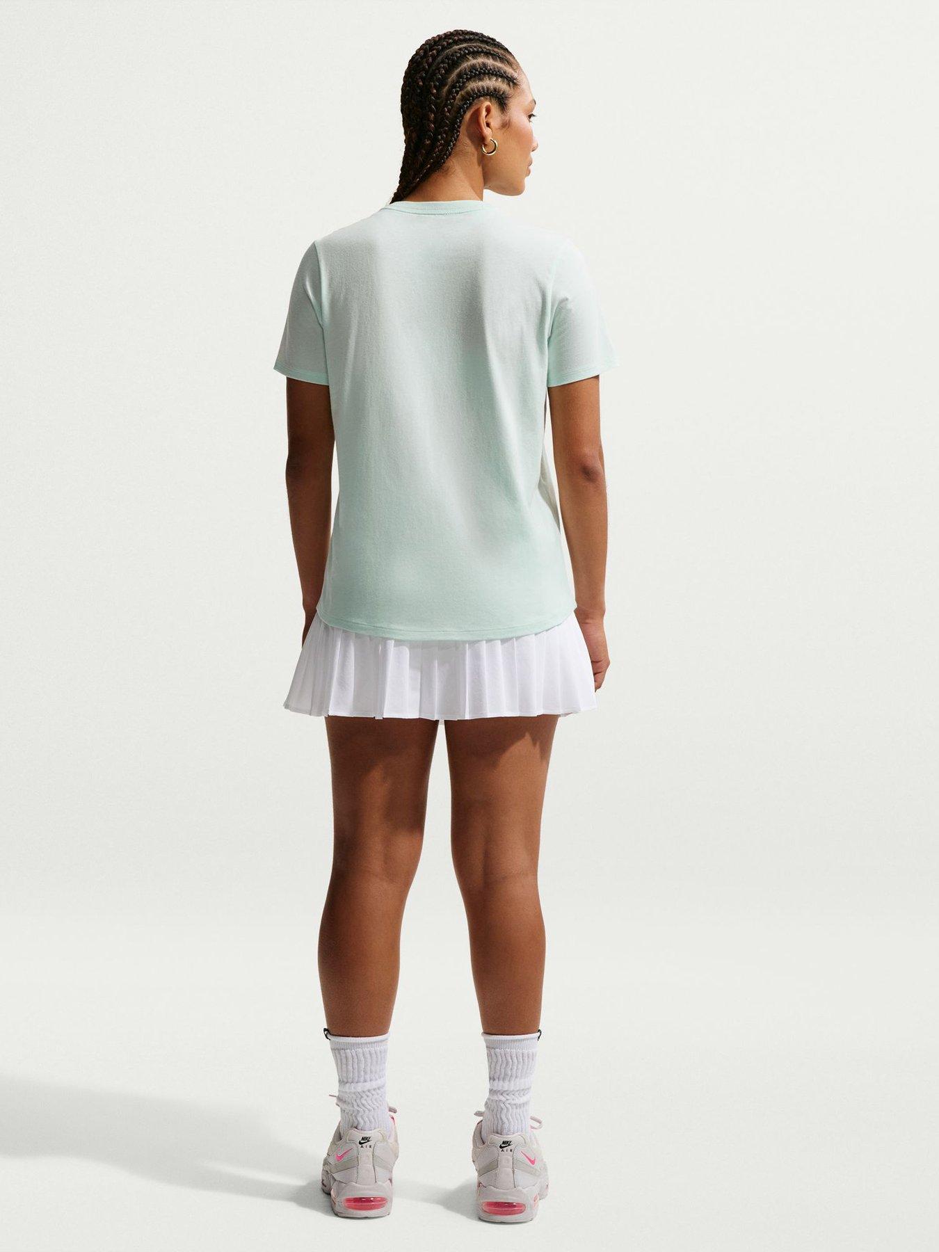 Image 2 of 5 of Nike Womens Sportswear Club Short Sleeve T-Shirt - Green