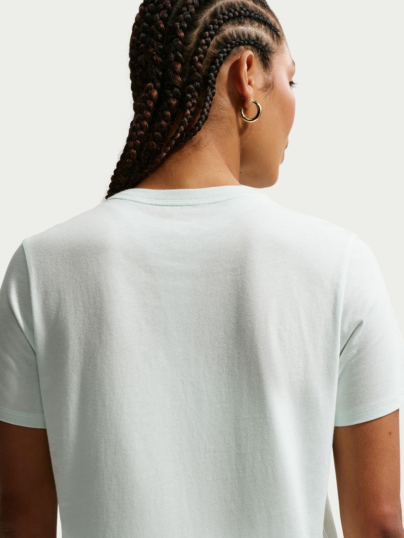 Image 5 of 5 of Nike Womens Sportswear Club Short Sleeve T-Shirt - Green