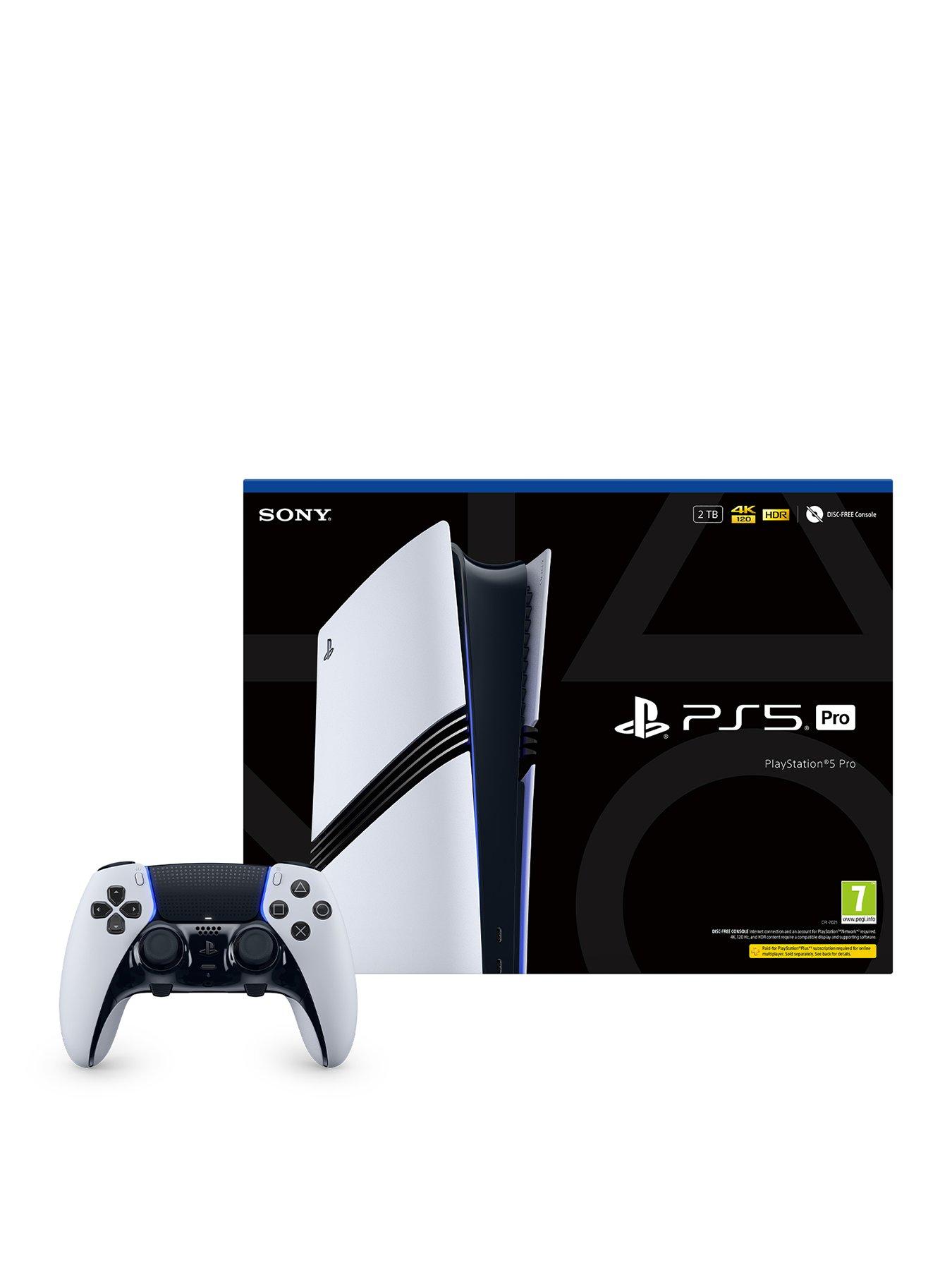 Image 1 of 8 of Playstation 5&nbsp;Pro Console - 2TB&nbsp;&amp; DualSense Edge Wireless Controller