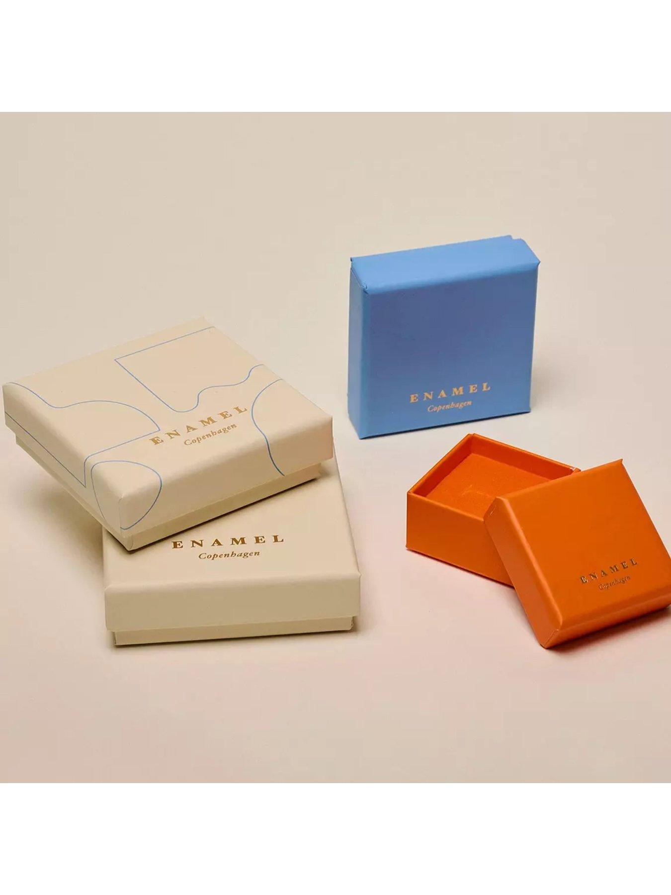 Image 3 of 4 of ENAMEL Copenhagen Baby Bow Stud Earrings 18k Gold Plated Sterling Silver