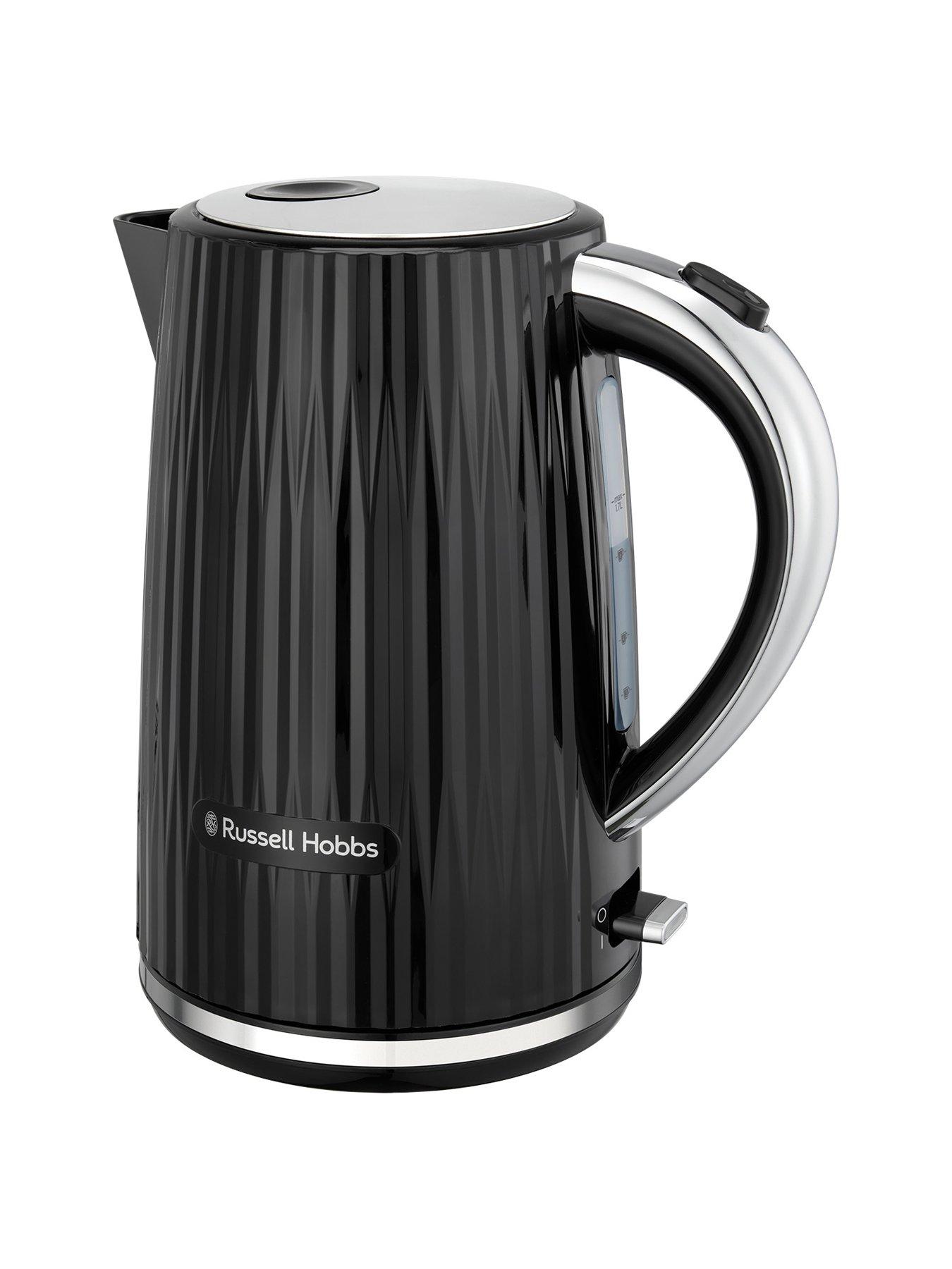 Image 3 of 6 of Russell Hobbs EDEN Breakfast bundle Kettle and Toaster Black