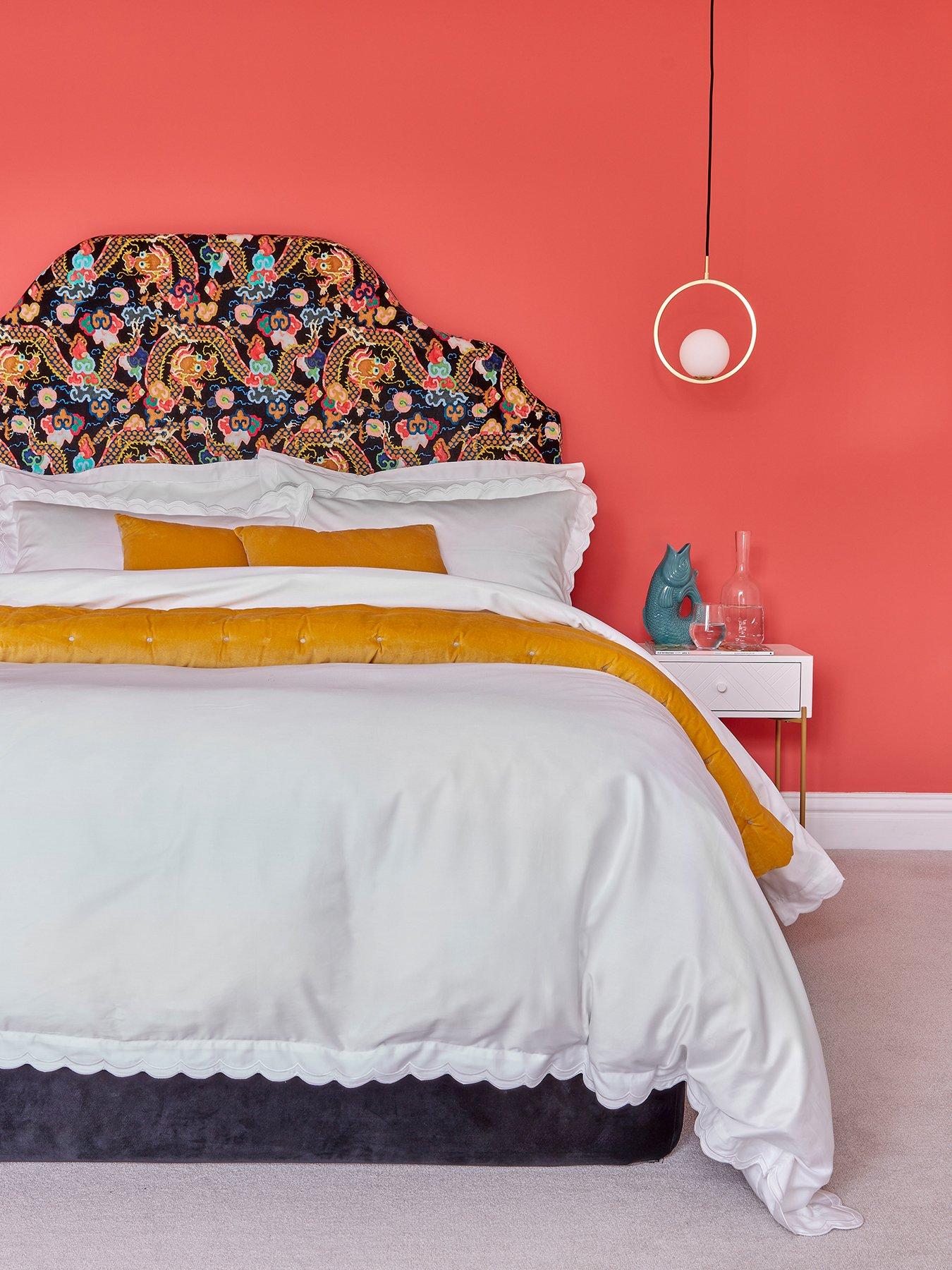 Christy Scallop Edge Duvet Set- Super King