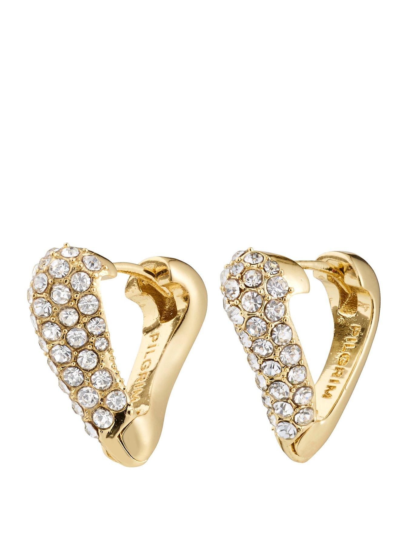 Pilgrim SOUL earrings gold-plated