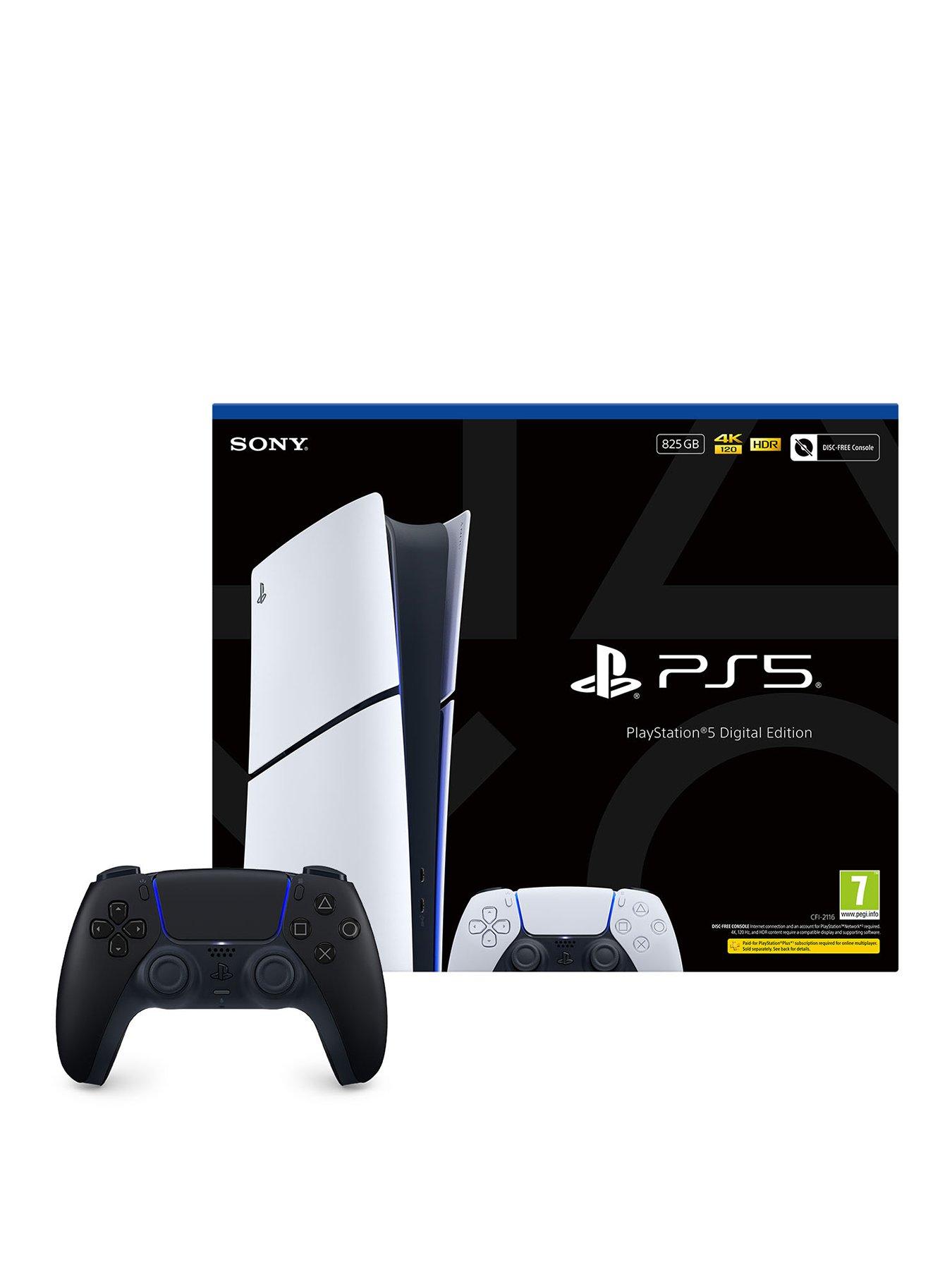 Playstation PlayStation®5 Digital Edition - 825GB  &  Additional DualSense Wireless Controller