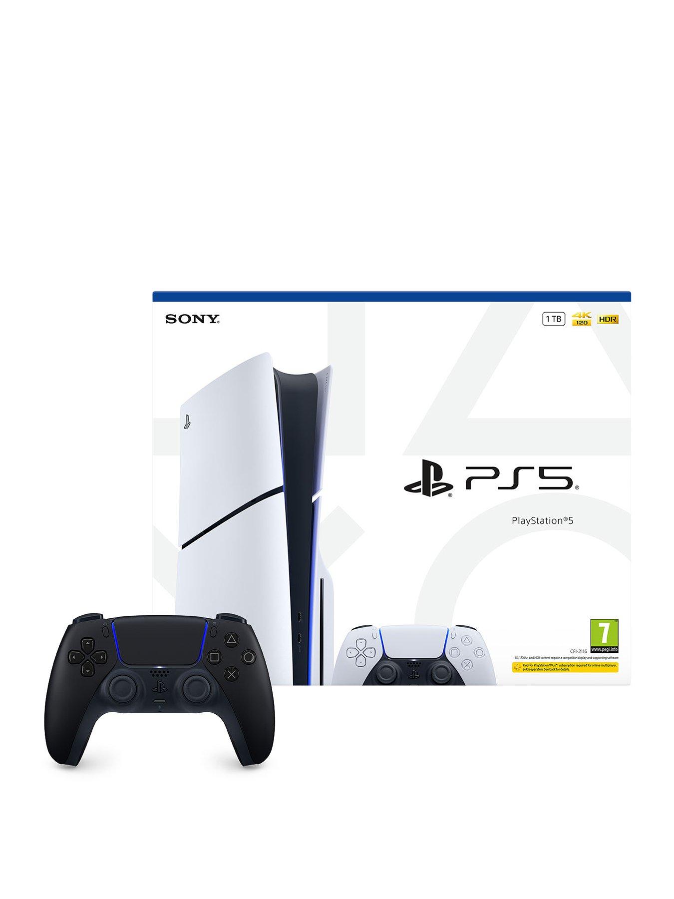 Playstation PlayStation®5 Disc Console – 1TB  &  Additional DualSense Wireless Controller