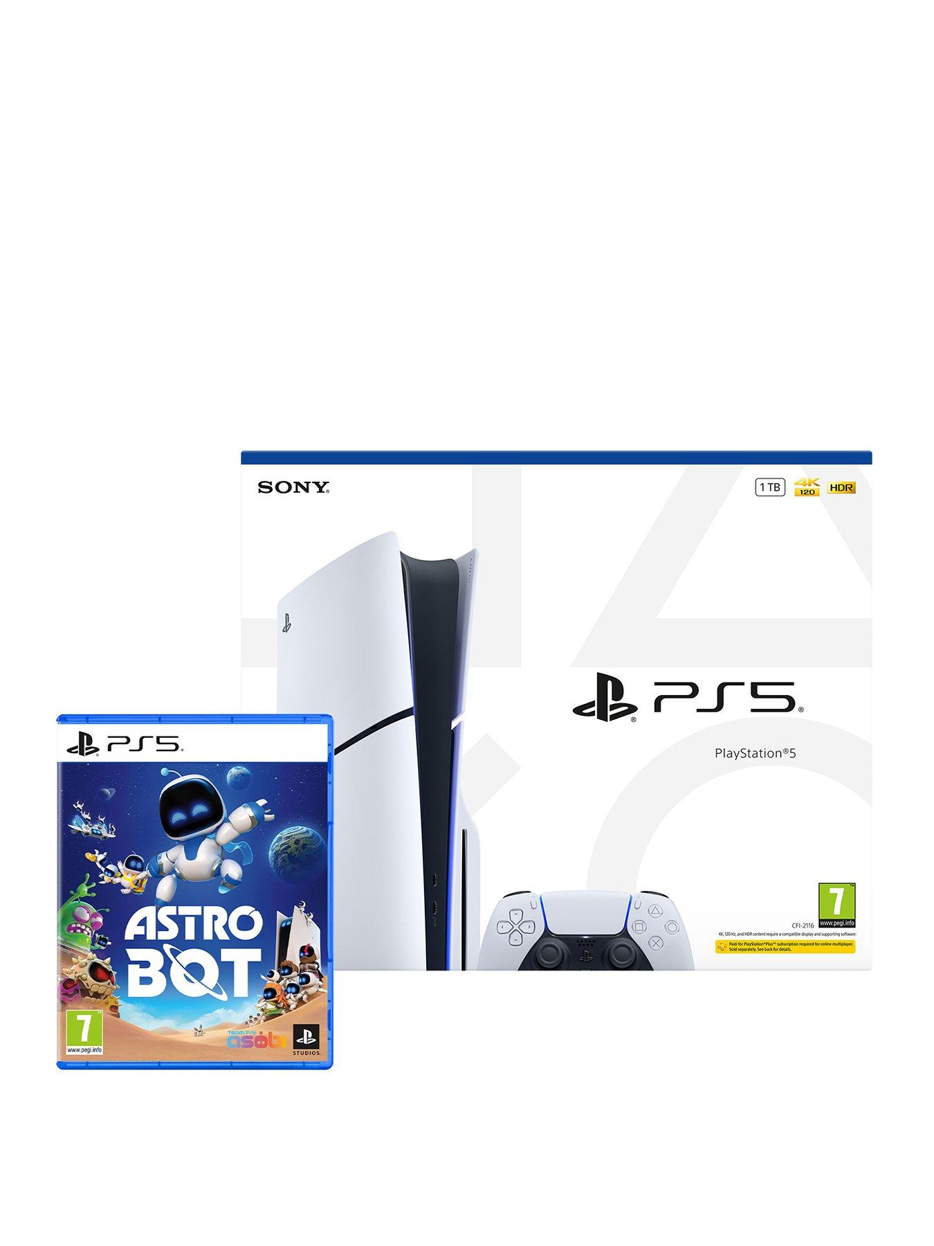 Image 1 of 8 of Playstation PlayStation 5&nbsp;Disc Console &ndash; 1TB &amp; Astro Bot