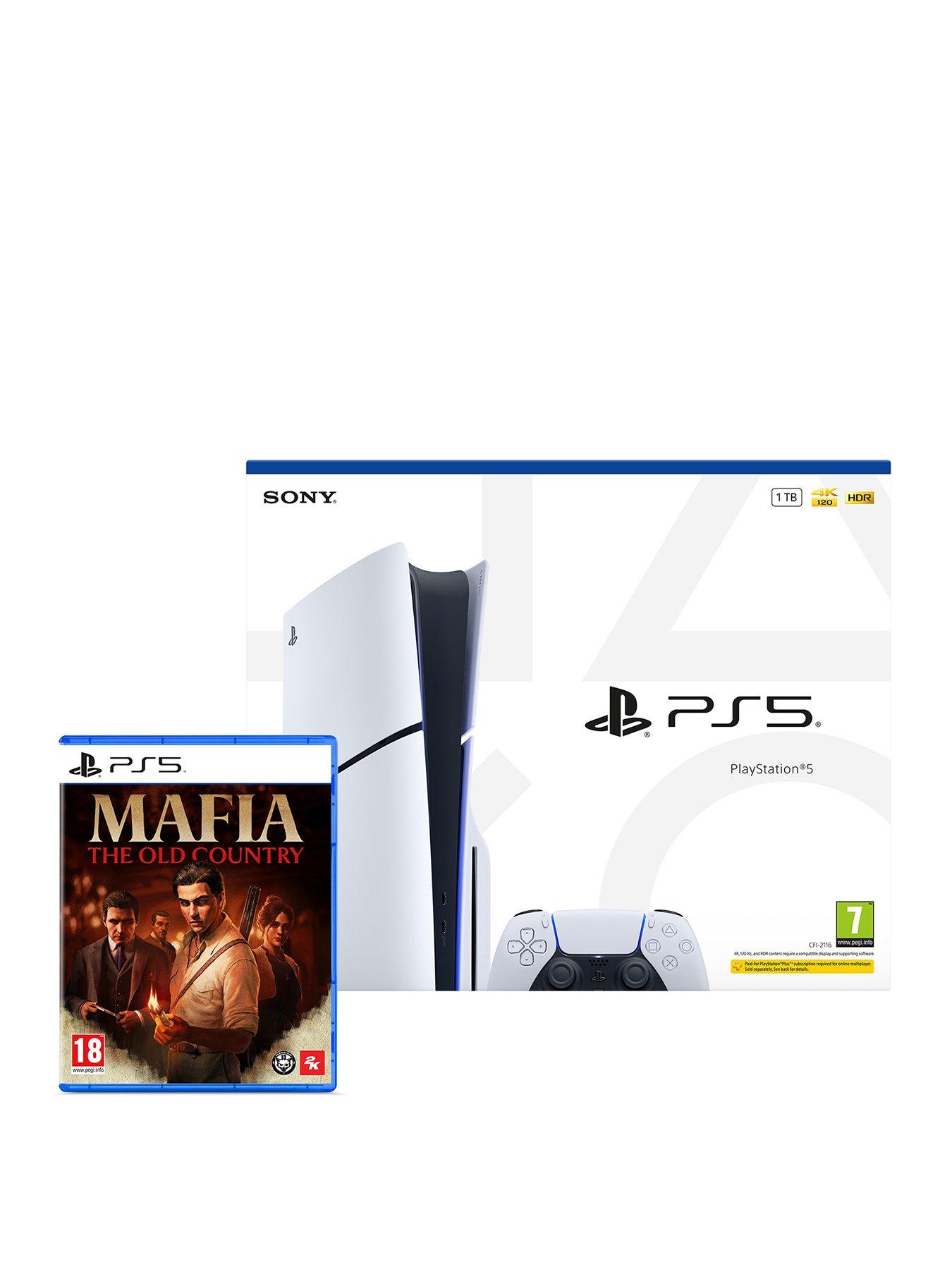 PlayStation 5 Disc Console – 1TB  &  Mafia: The Old Country