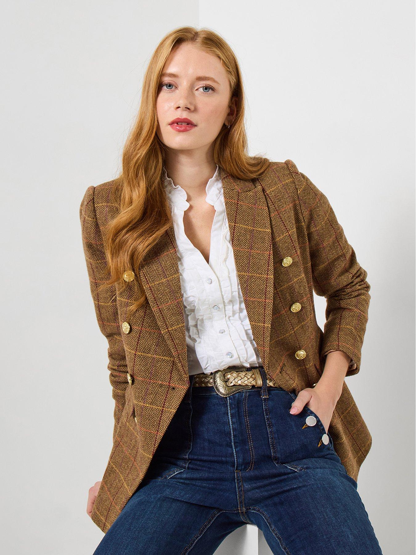 Joe Browns Heritage Tweed Jacket - Brown