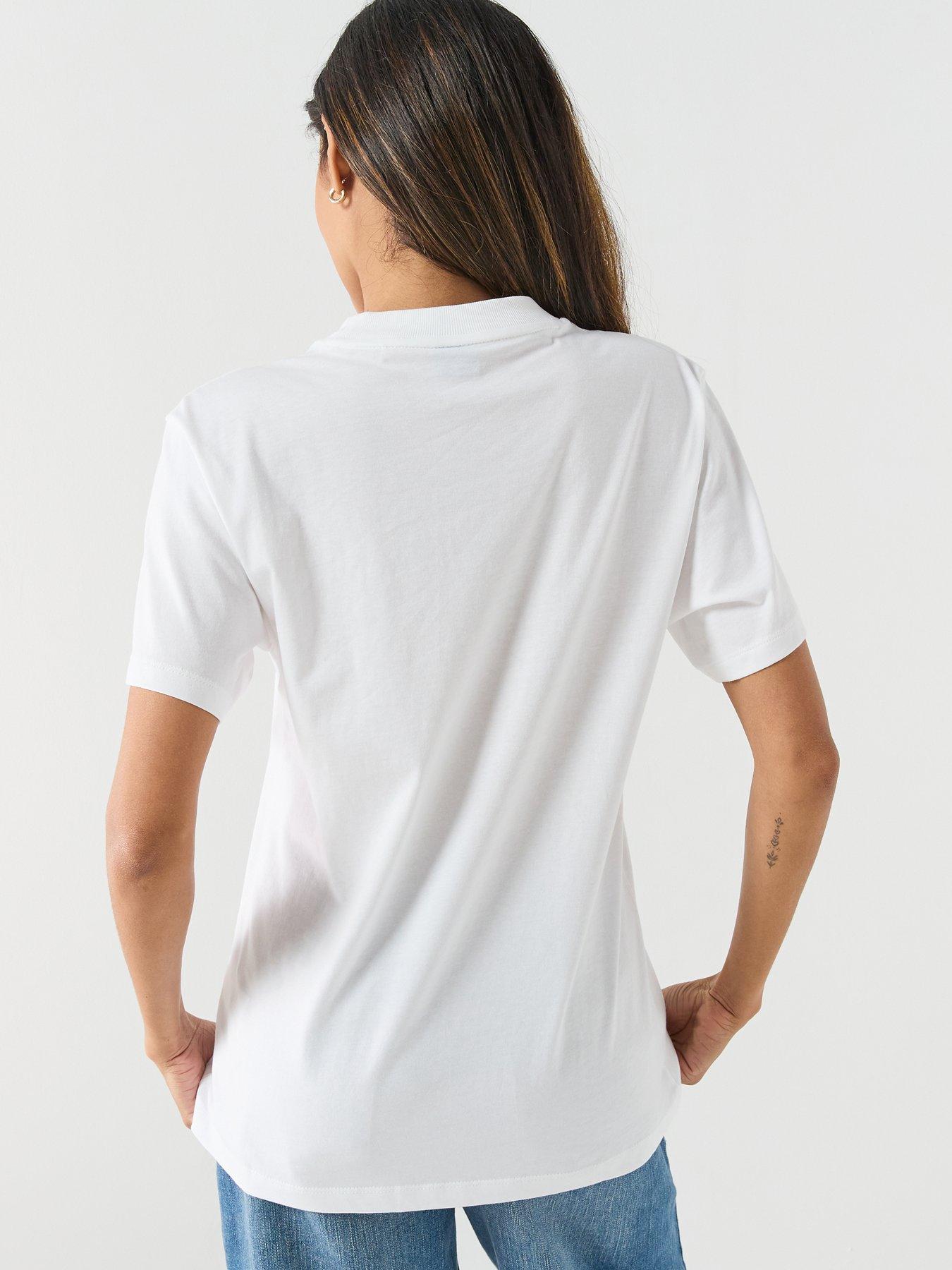 Image 2 of 5 of HUGO Vintage Tee - White