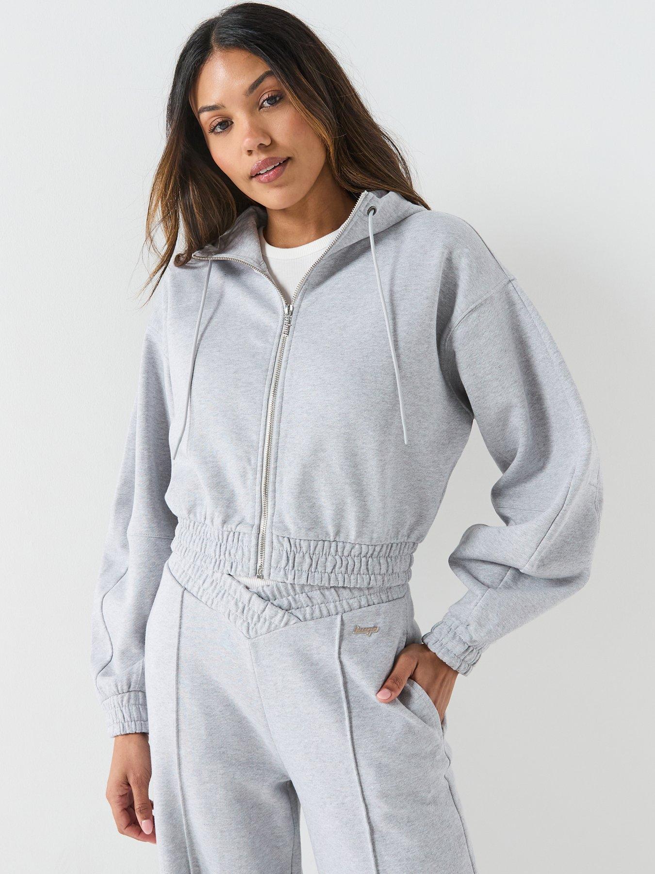 Image 1 of 5 of HUGO Dolpie Zip Up Hoodie - Grey